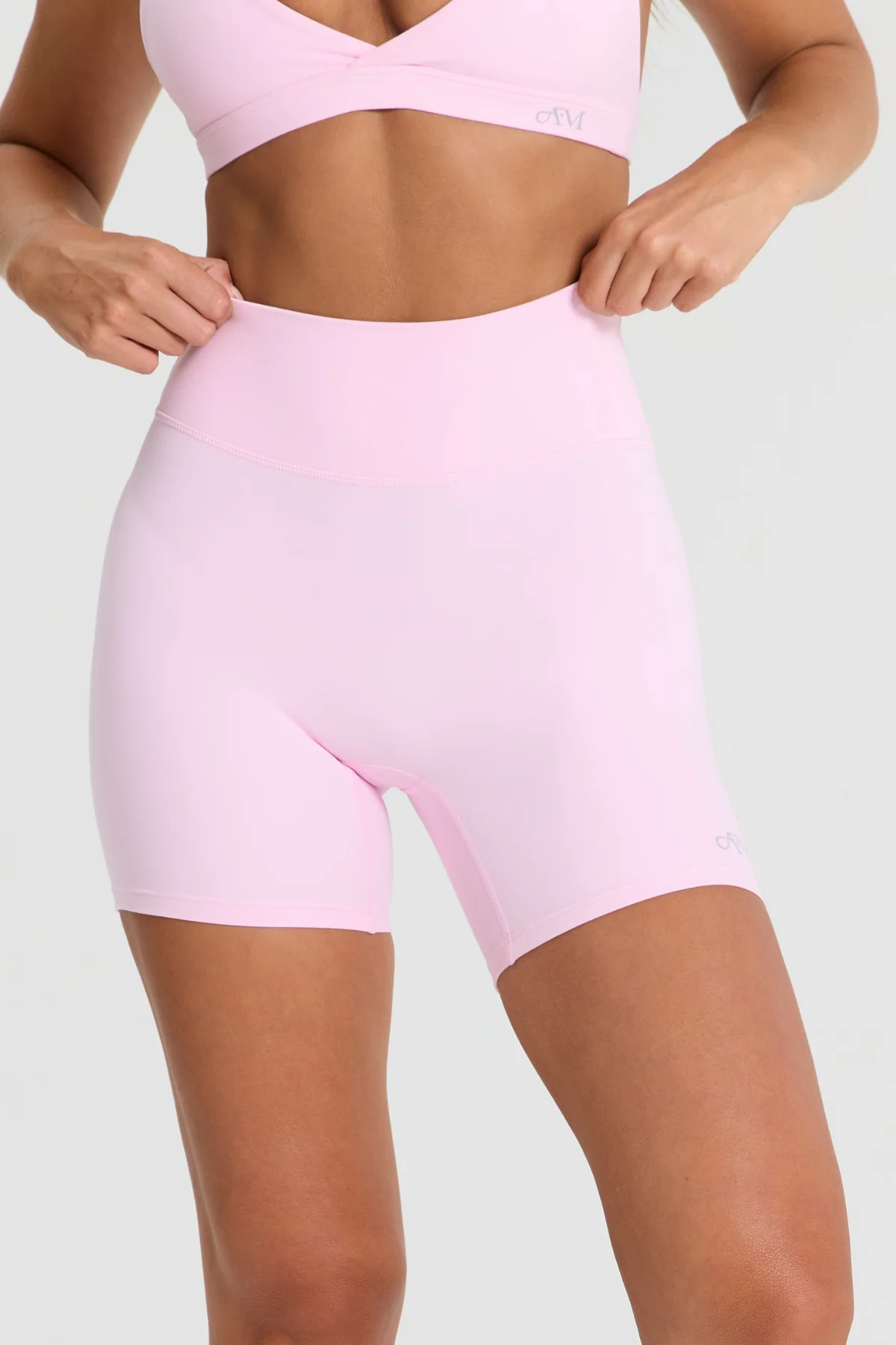 Strawberry Subtle Scrunch Bike Short 6" - Image 4