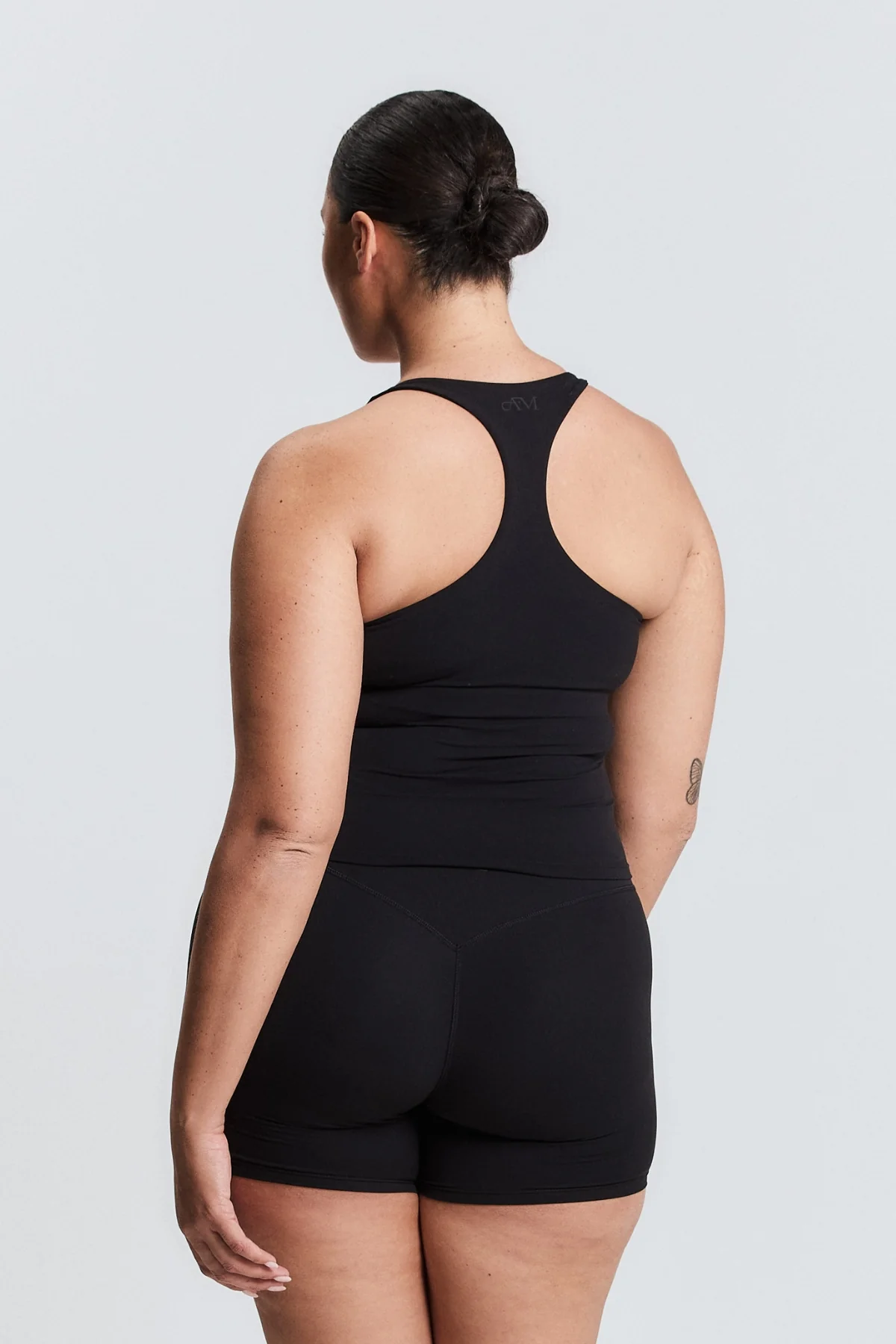 Black Built-in-Bra Tank - Image 5