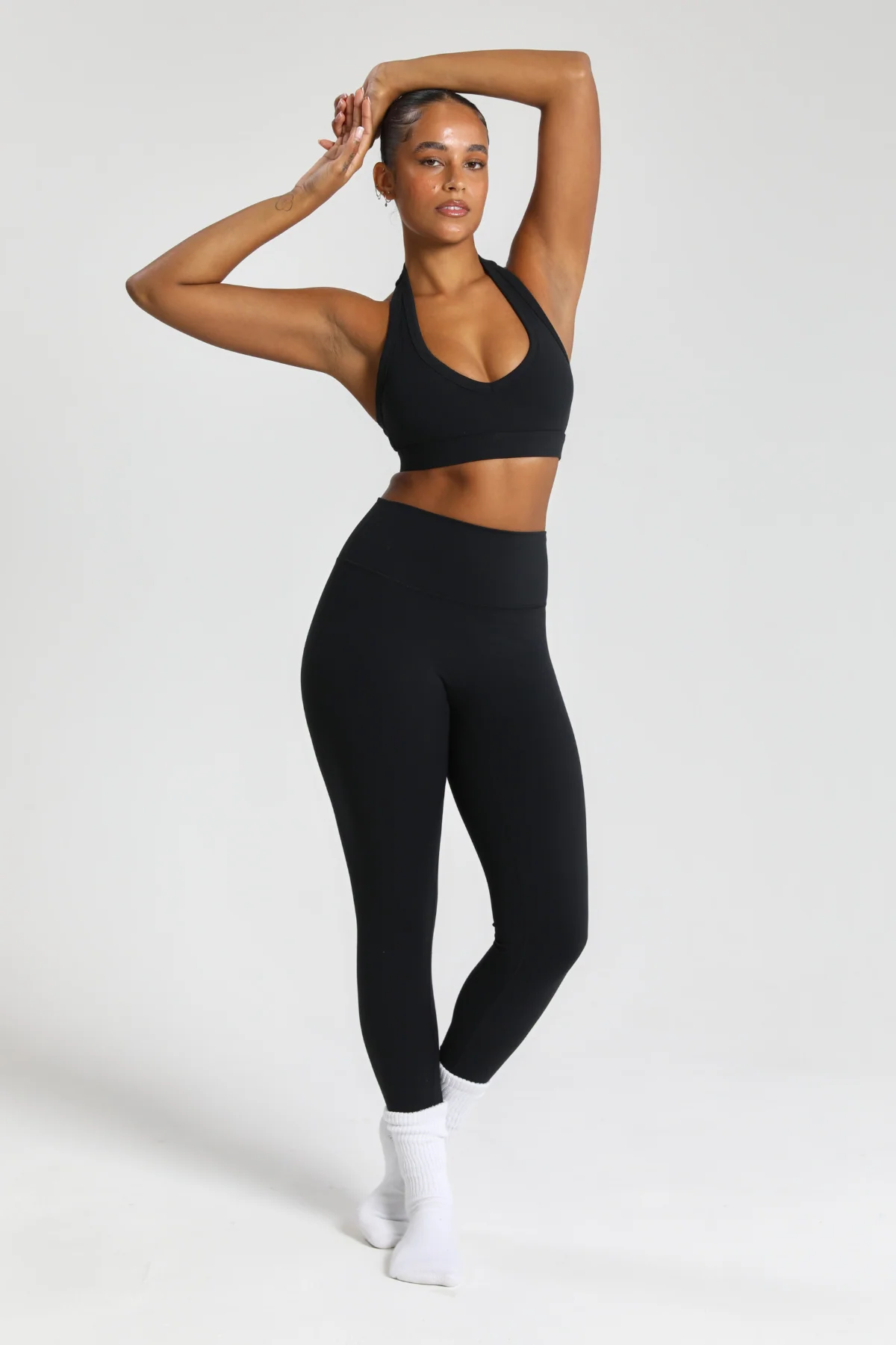 Black Halter Crop - Image 4