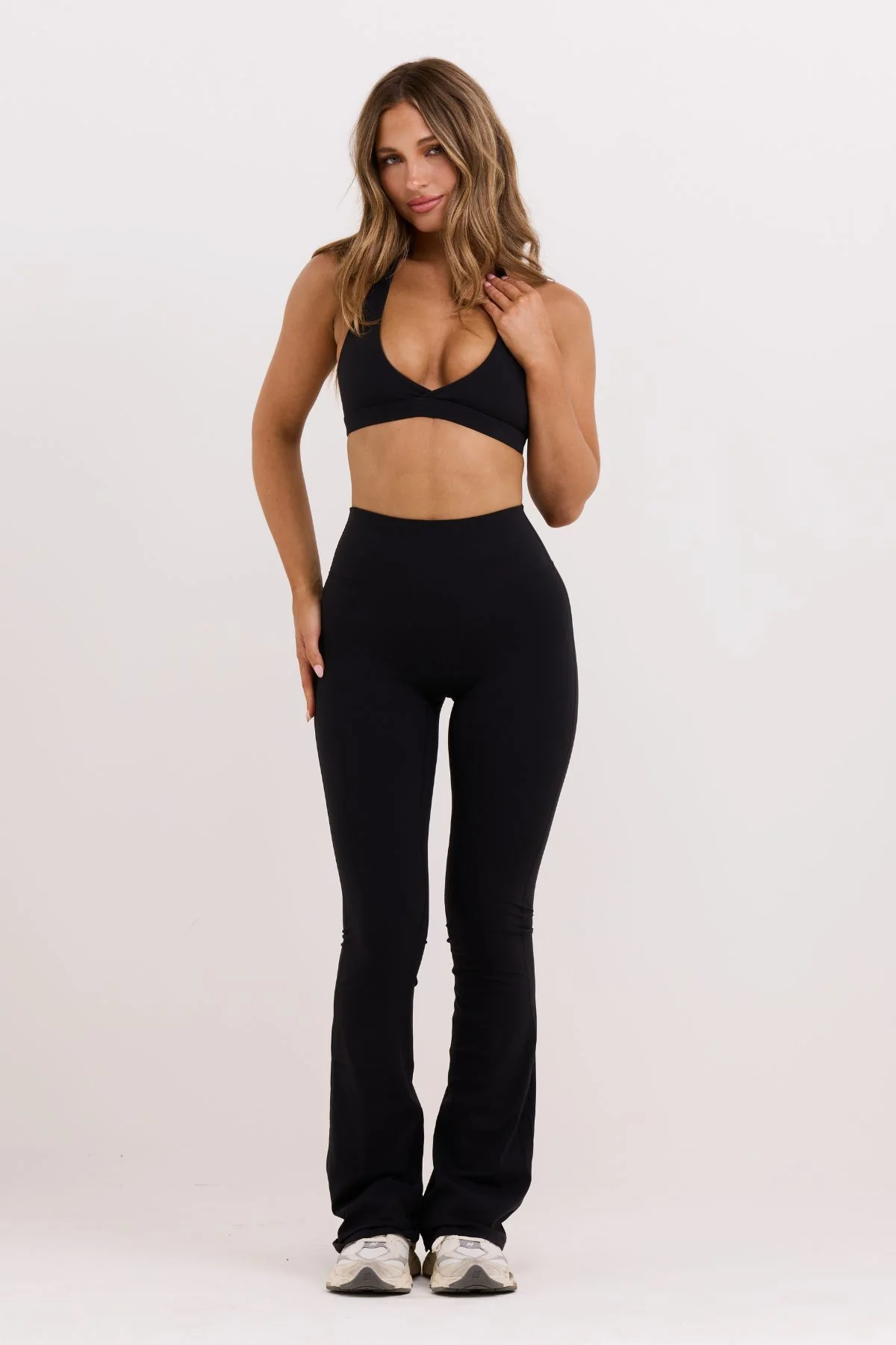Black Micro Halter Crop - Image 6