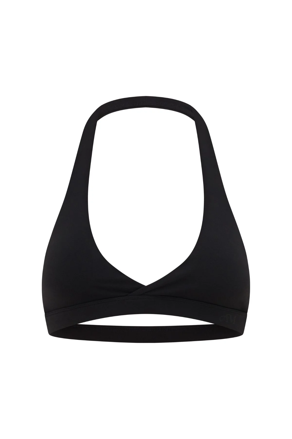 Black Micro Halter Crop - Image 8