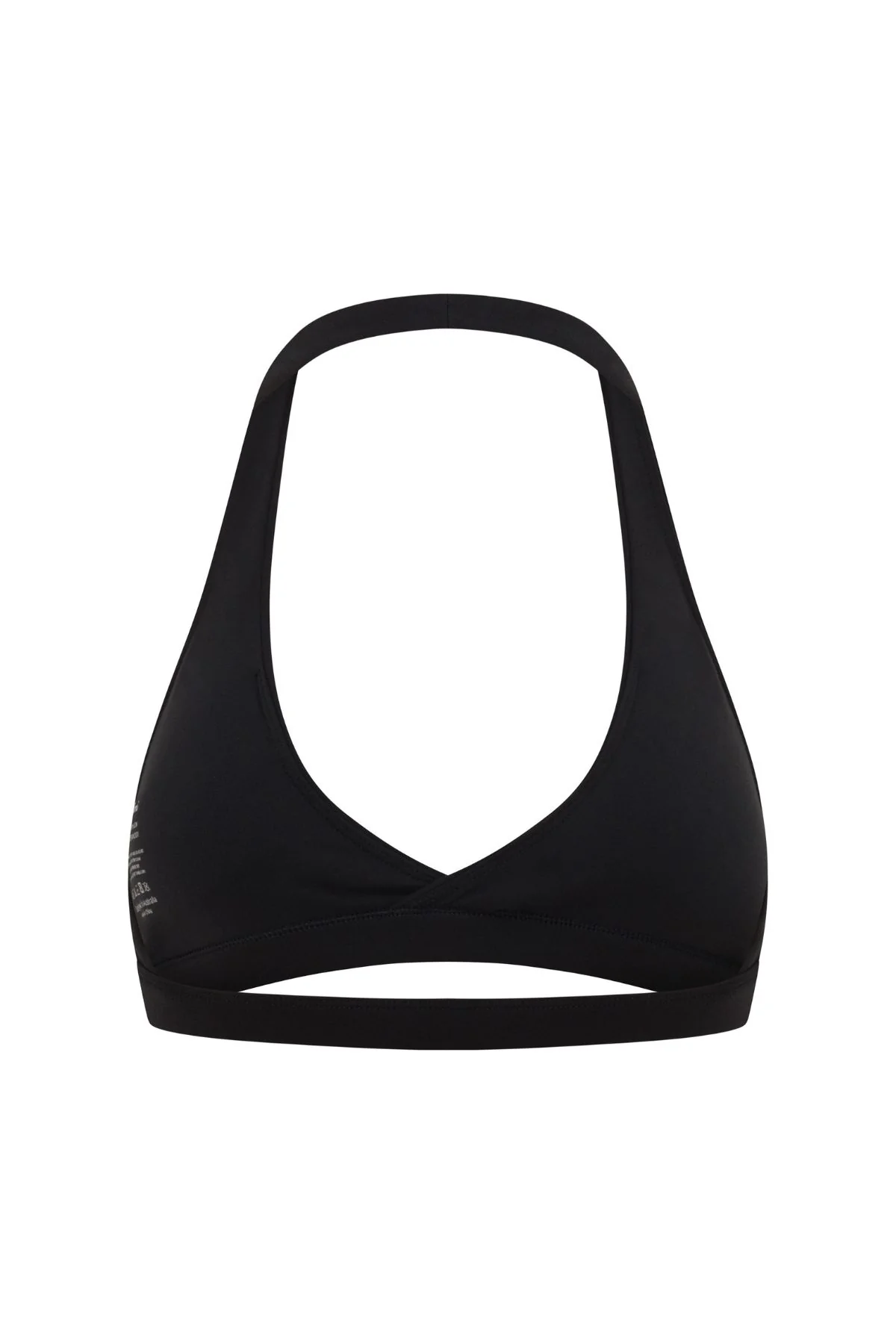 Black Micro Halter Crop - Image 9