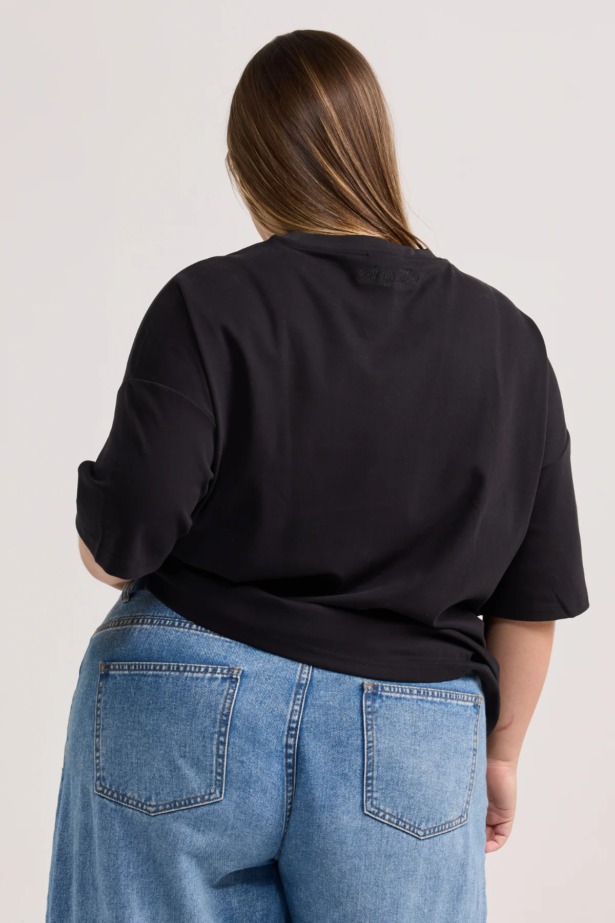 Black Oversized Tee - Image 8