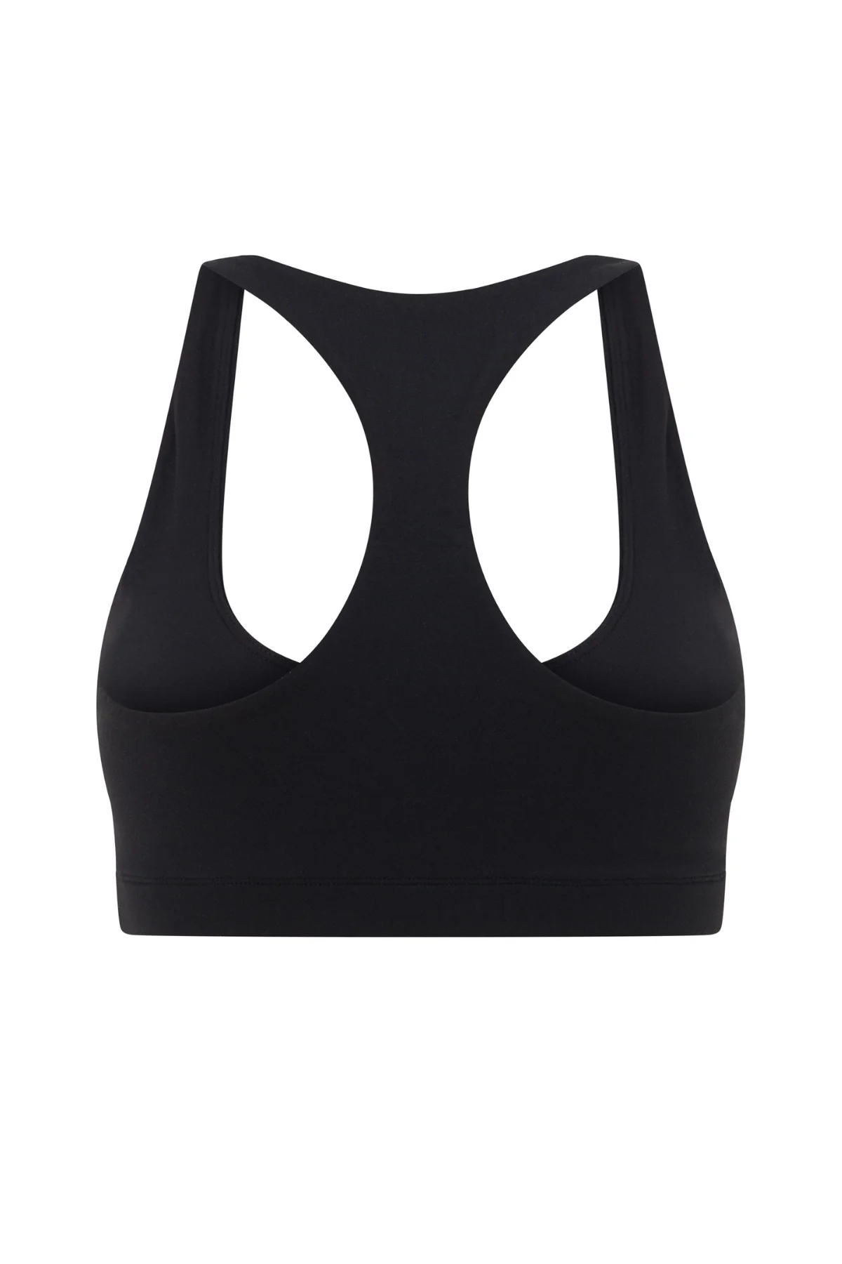 Black Scoop Racerback Crop - Image 9