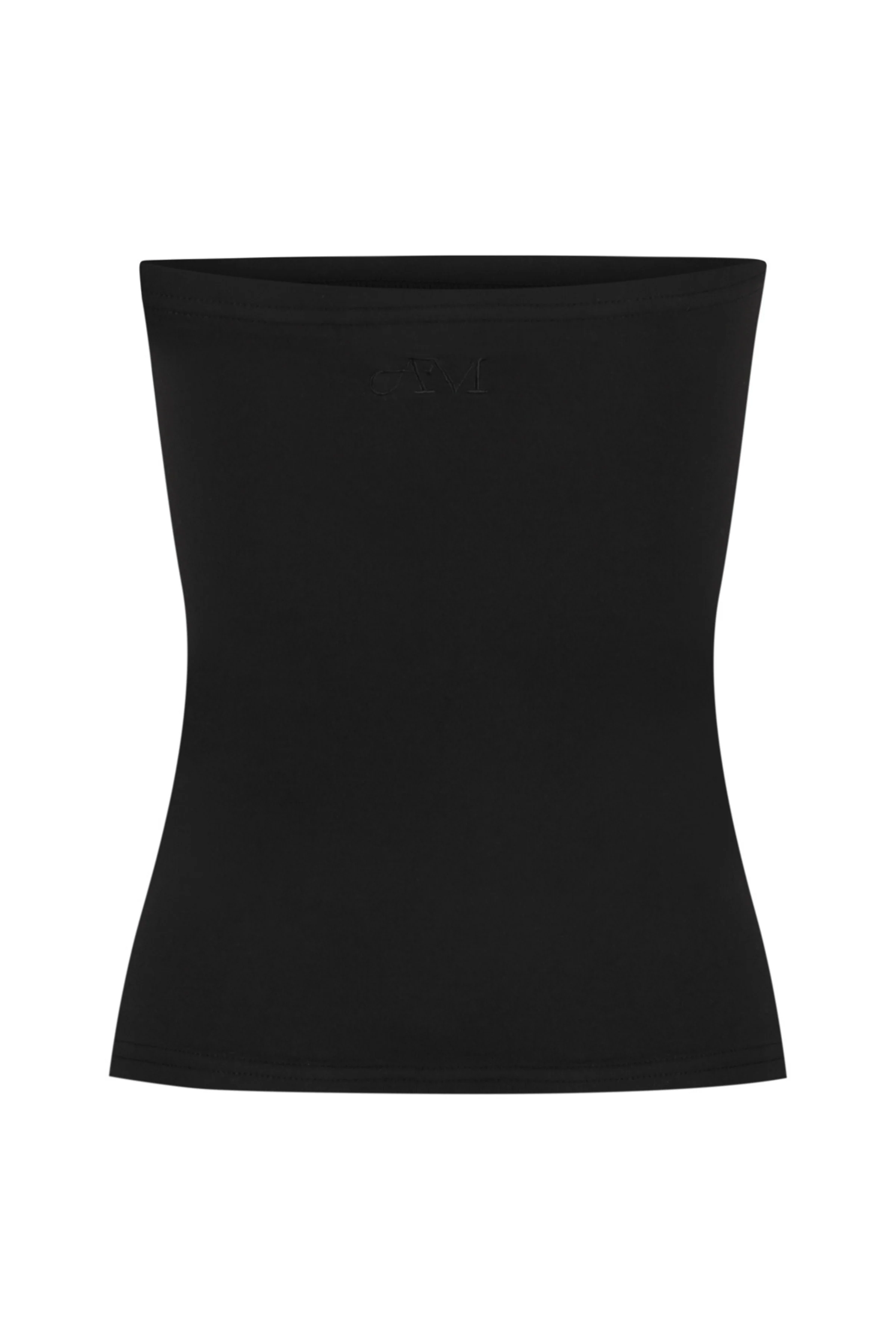 Black Strapless Tank Top - Image 10
