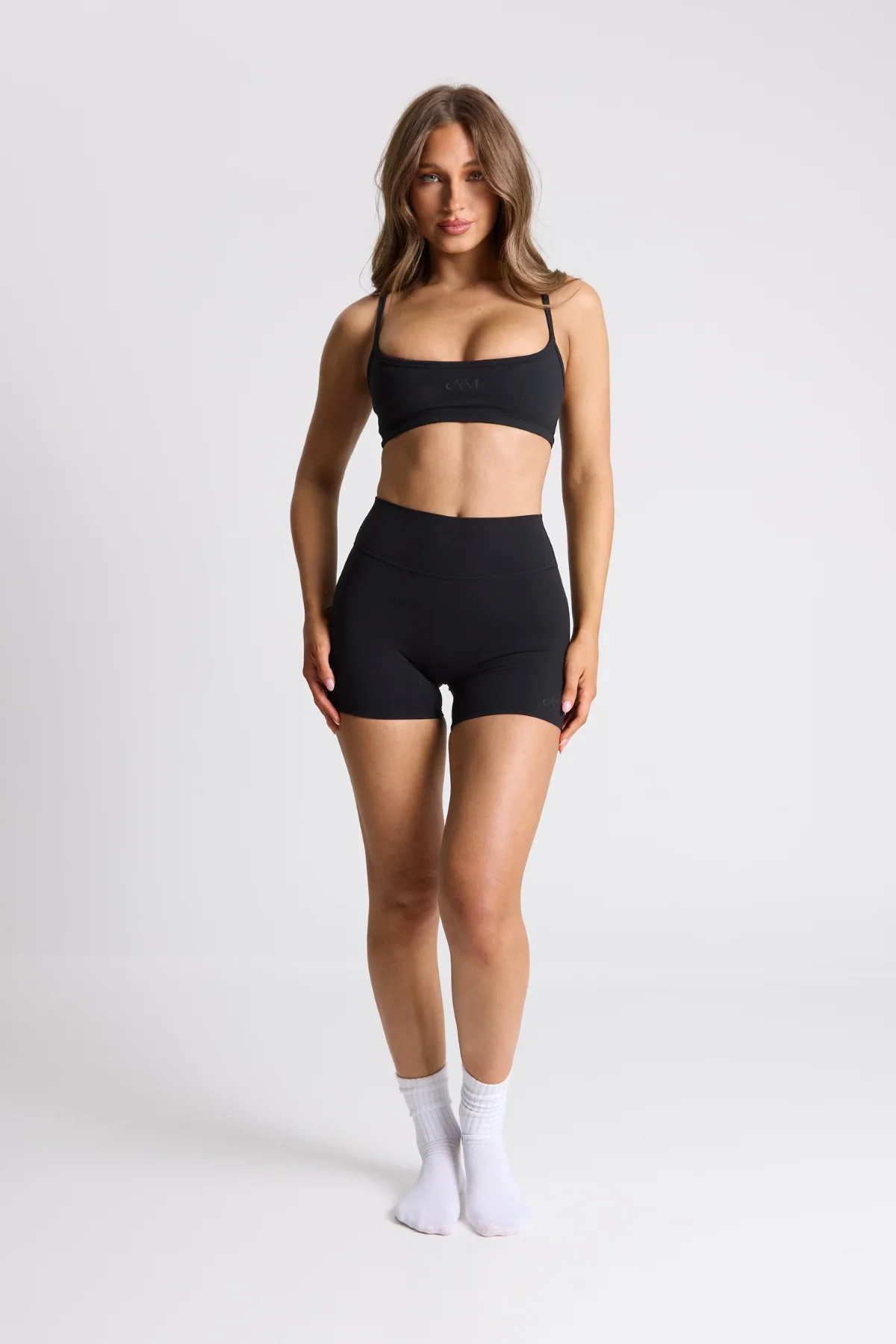 Black Thin Strap Crop - Image 6