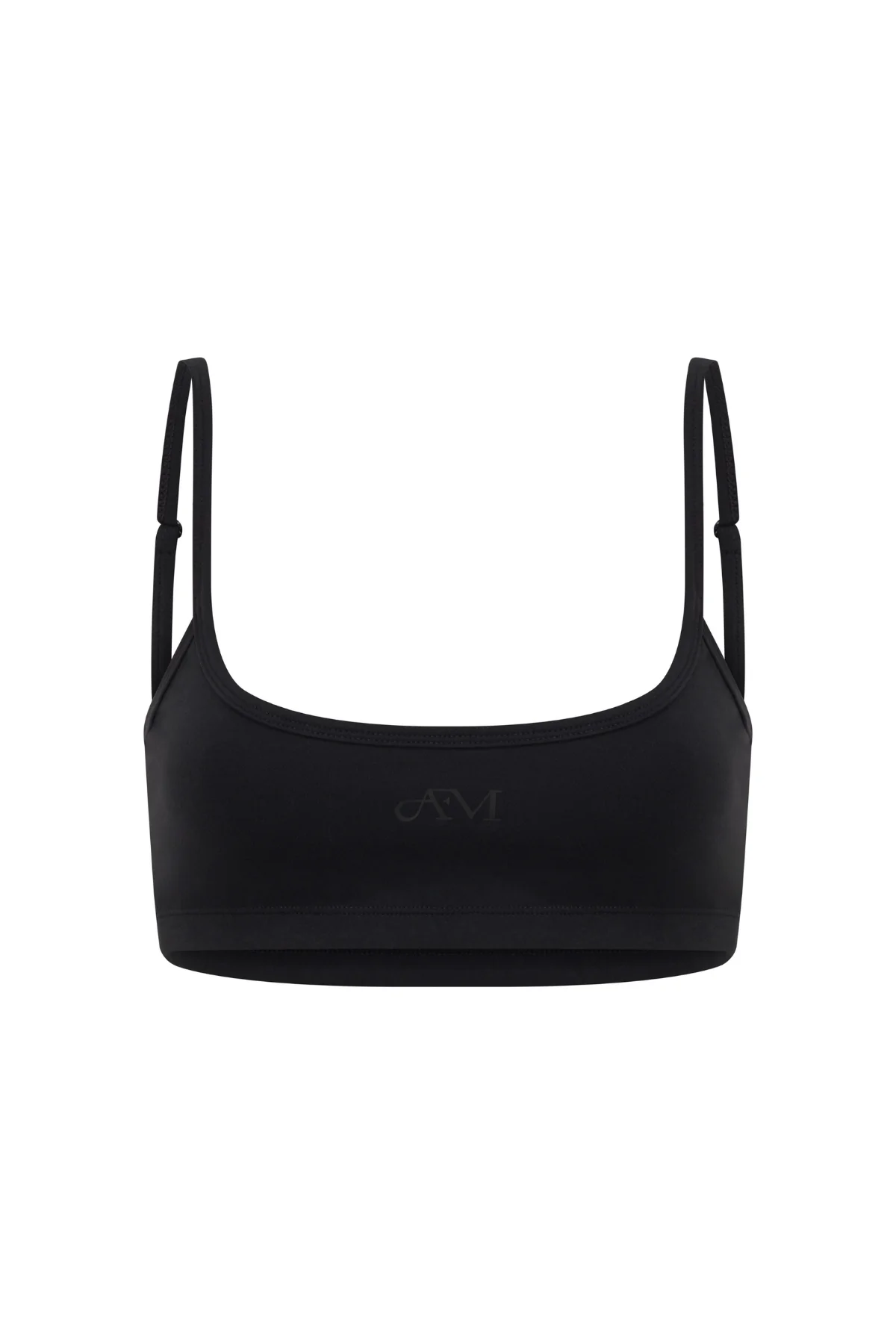 Black Thin Strap Crop - Image 7