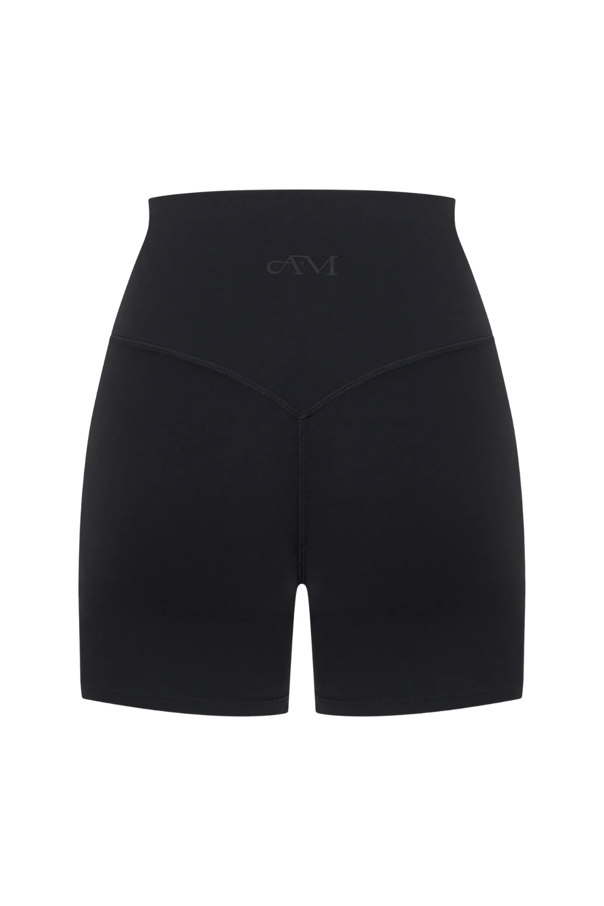 Black Subtle Scrunch Bike Short 4" - Image 8