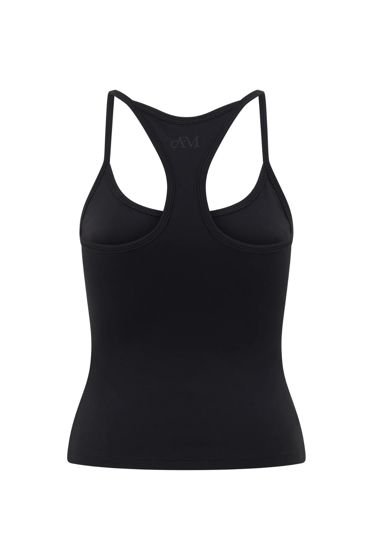 Black Thin Strap Racerback Tank - Image 8