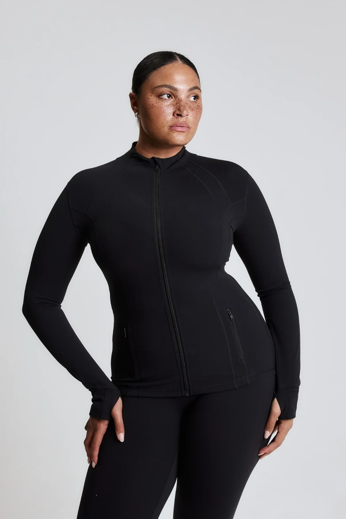 Black Zip Jacket - Image 4