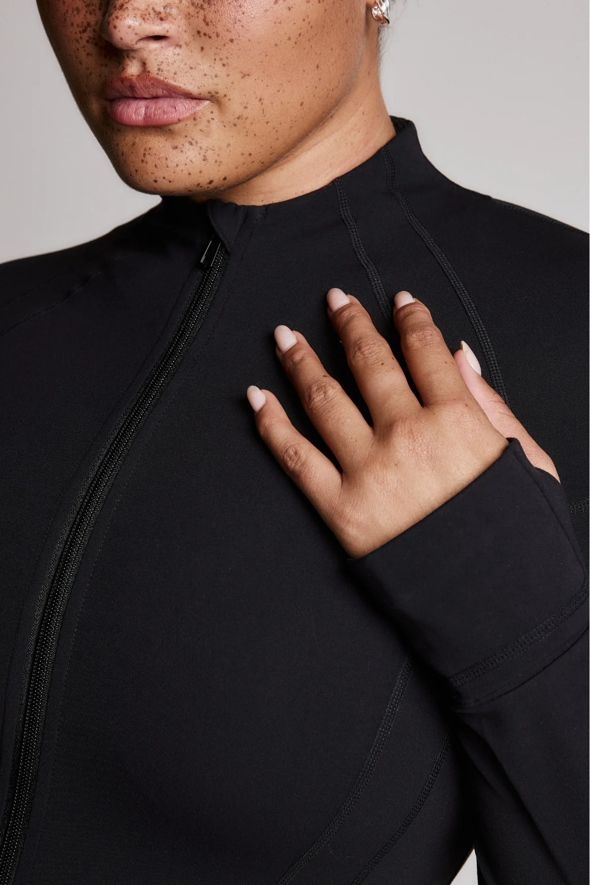 Black Zip Jacket - Image 5