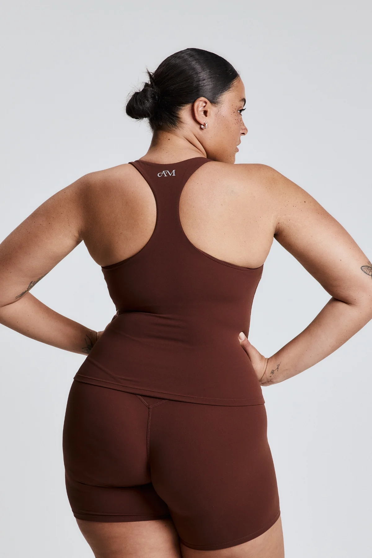 Brown Built-in-Bra Tank - Image 6