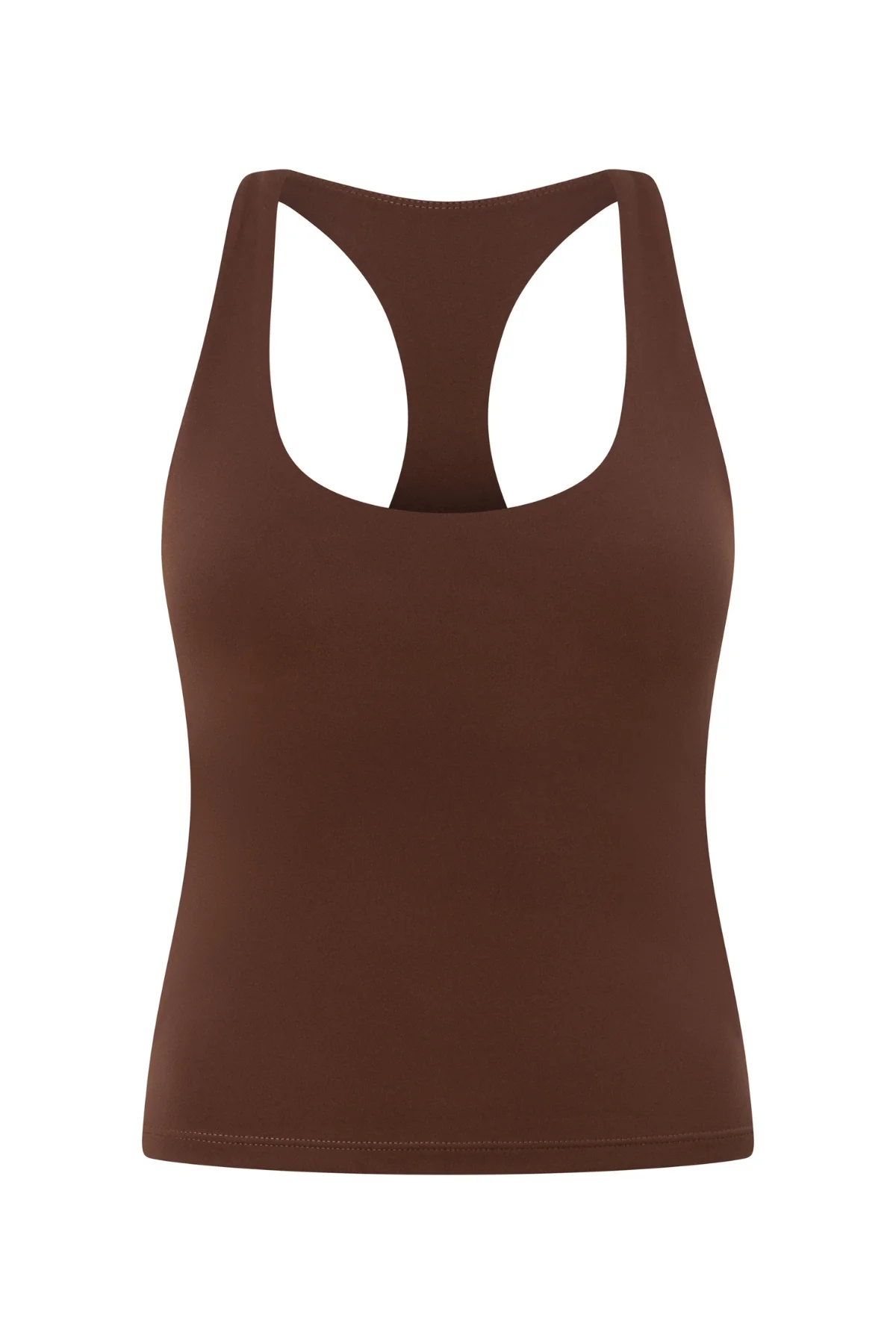 Brown Built-in-Bra Tank - Image 8