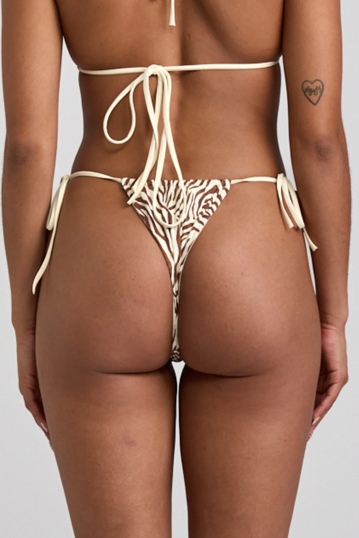 Alma Printed Bikini Bottom - Image 3