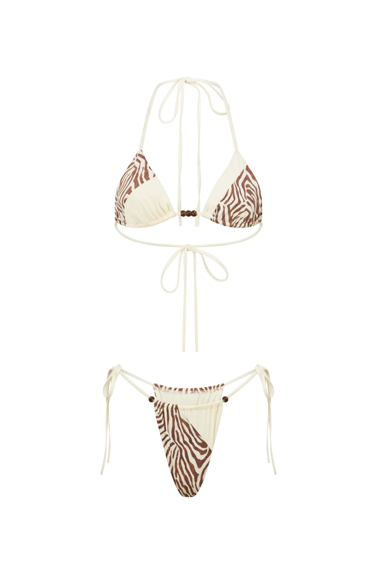 Alma Printed Bikini Bottom - Image 8