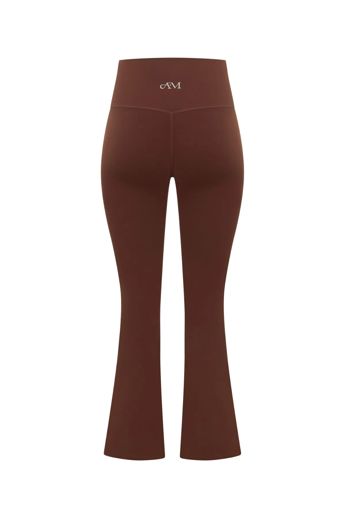 Brown Subtle Scrunch Flared Legging - Image 12