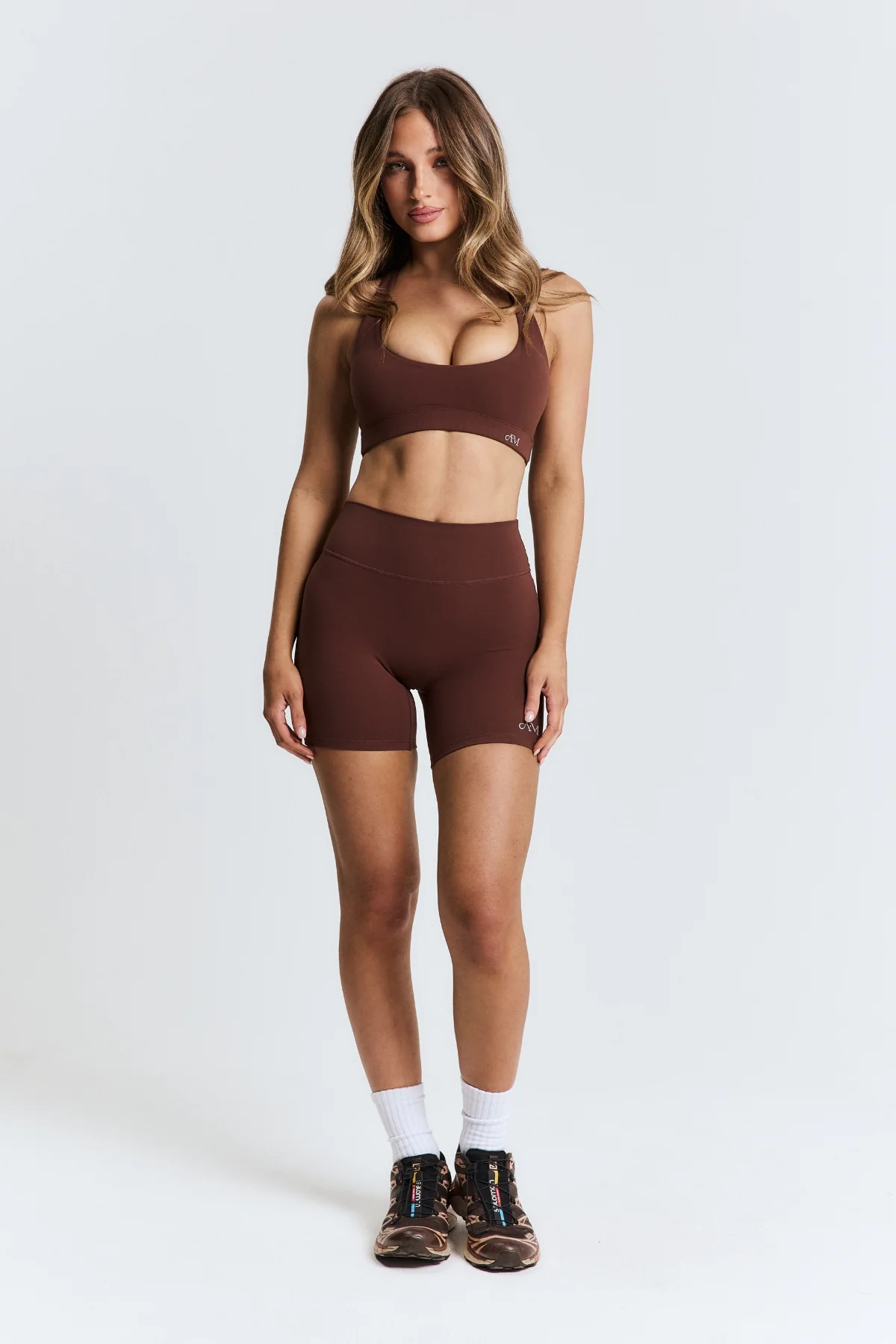 Brown Scoop Racerback Crop - Image 6