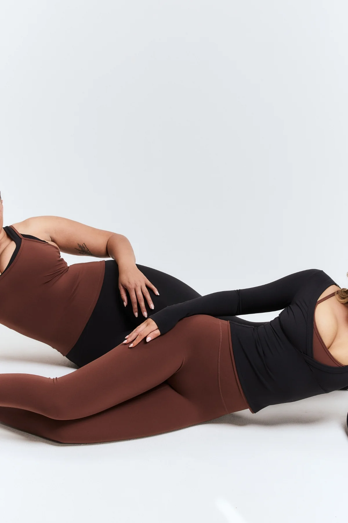Brown Subtle Scrunch Legging - Image 8