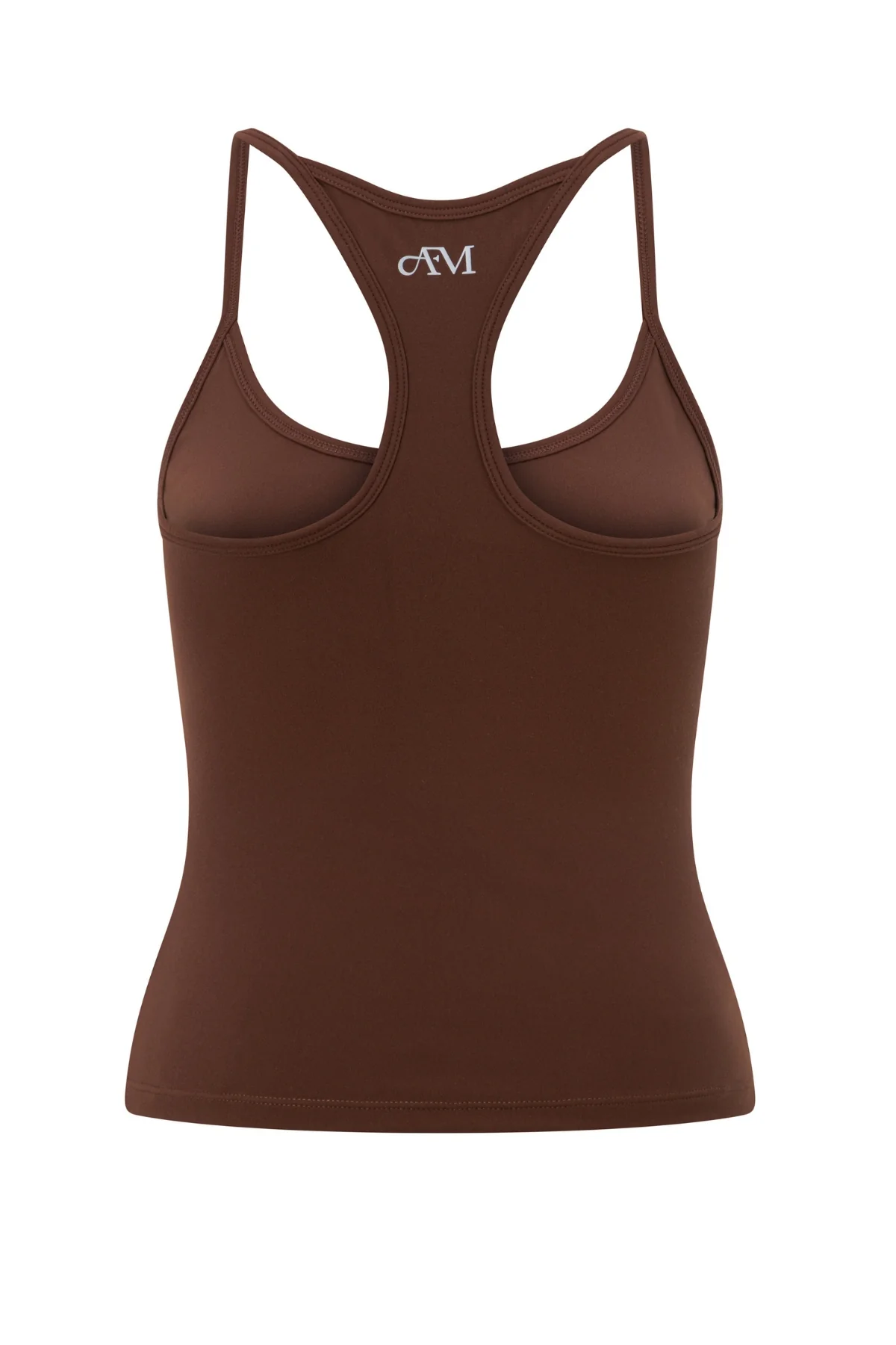 Brown Thin Strap Racerback Tank - Image 10