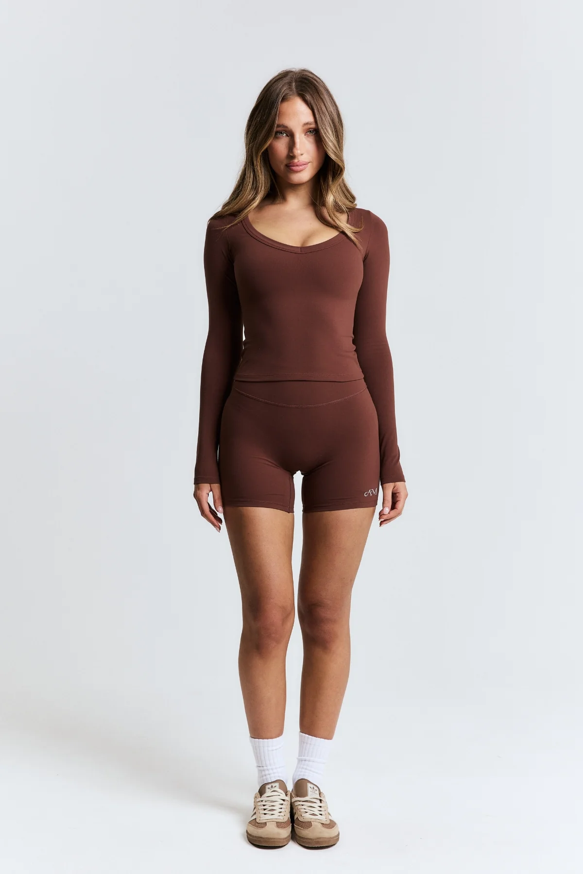 Brown Scoop Front Long Sleeve - Image 6