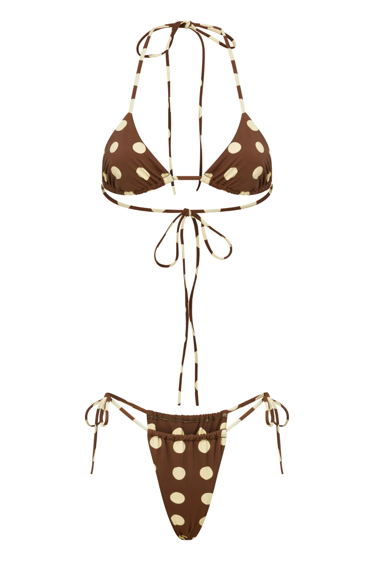 Sol Cacao Polka Bikini Bottom - Image 10