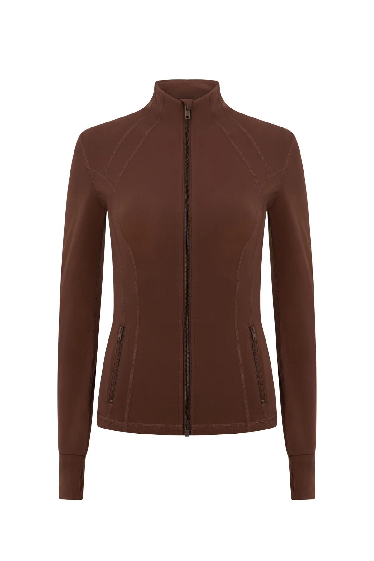 Brown Zip Jacket - Image 10
