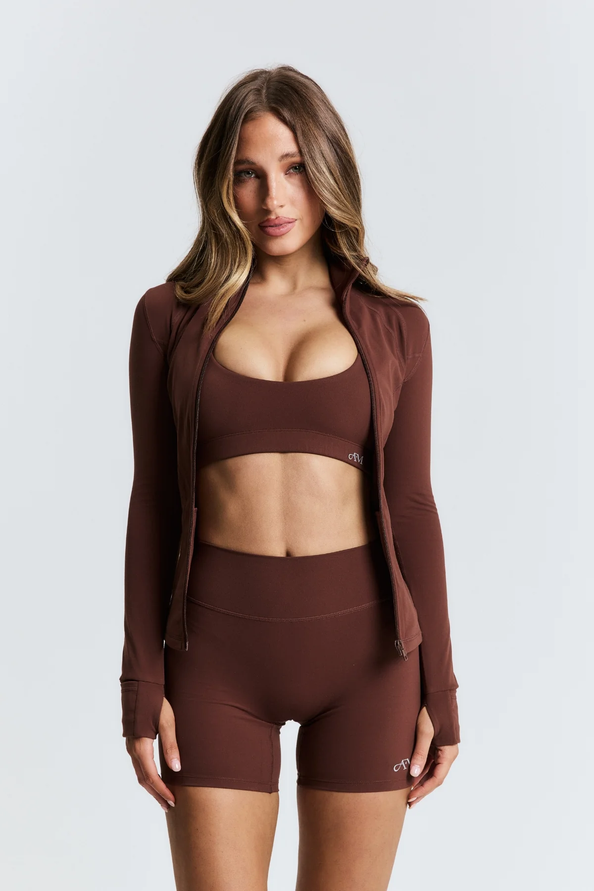 Brown Zip Jacket - Image 2