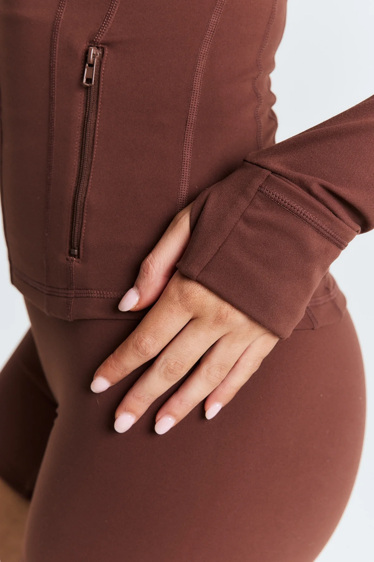 Brown Zip Jacket - Image 4