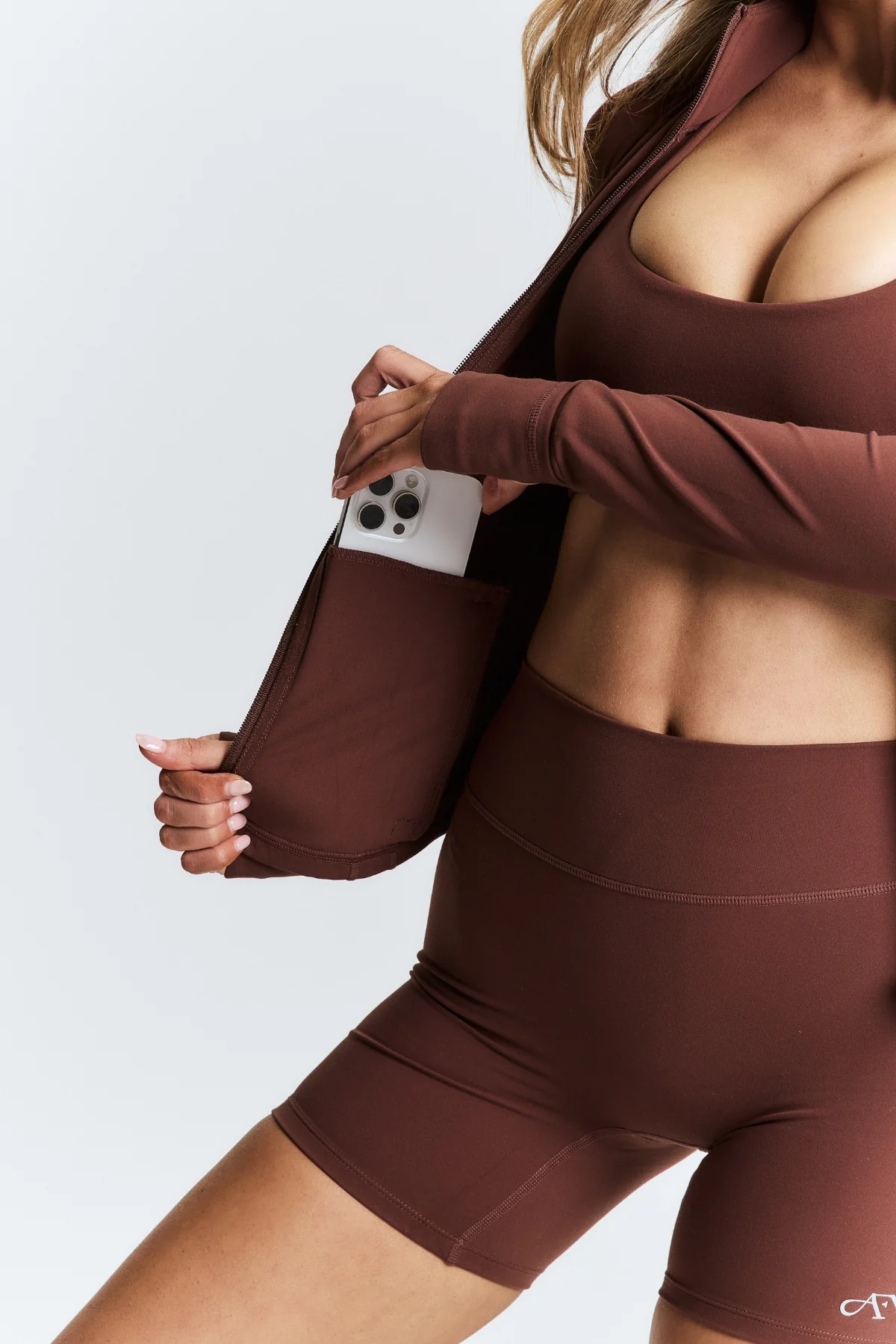 Brown Zip Jacket - Image 6