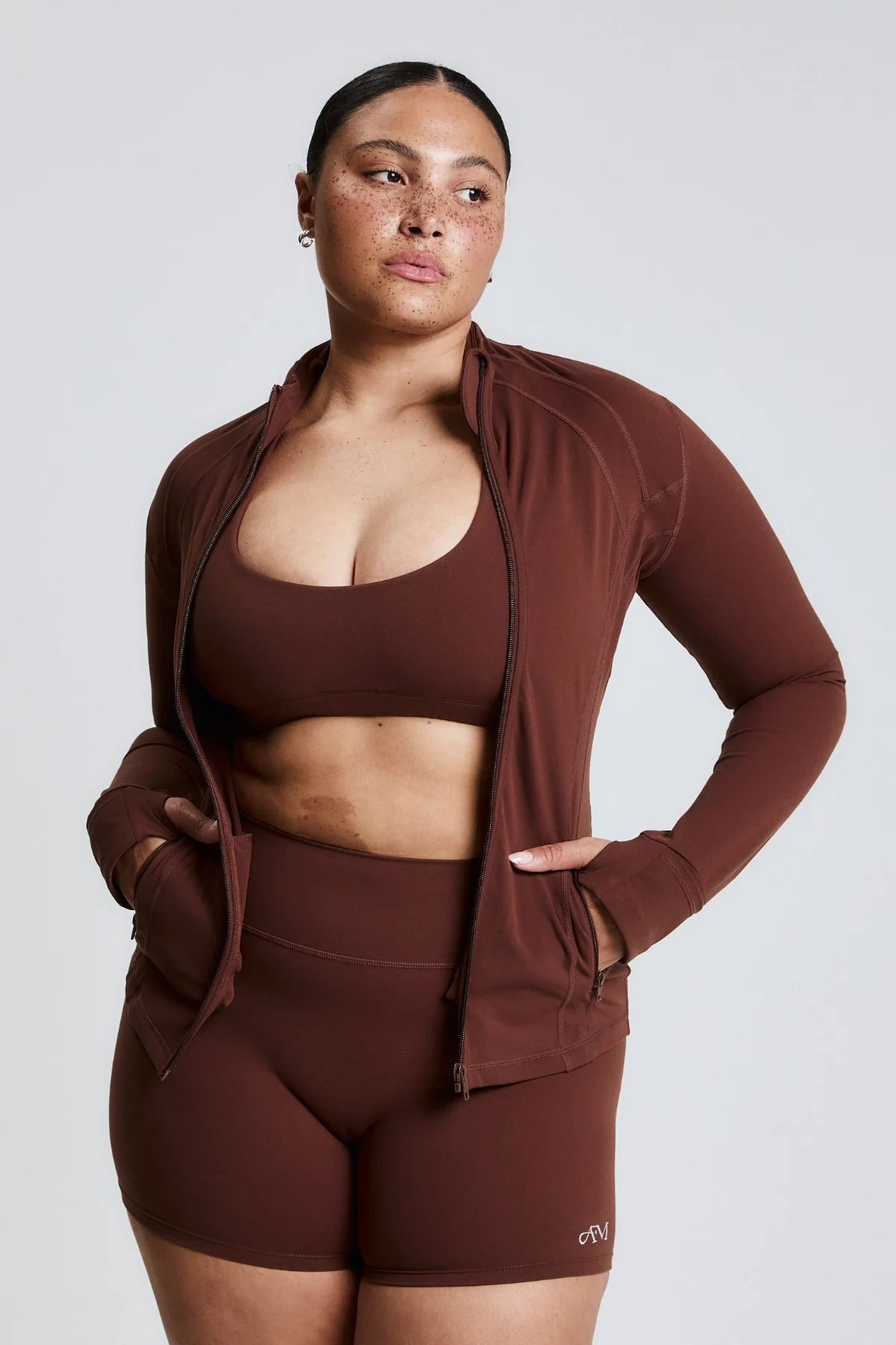 Brown Zip Jacket - Image 7