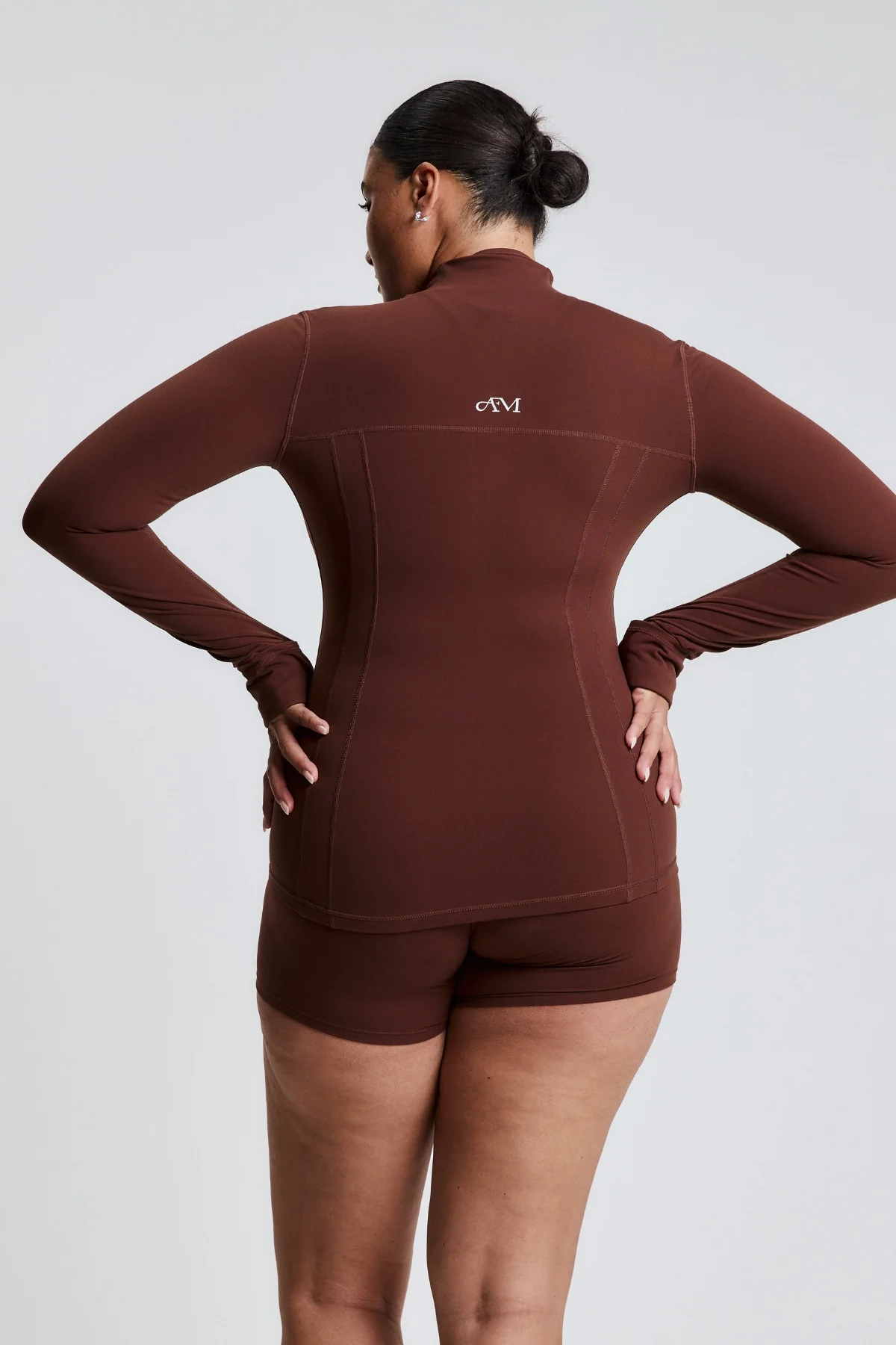 Brown Zip Jacket - Image 8