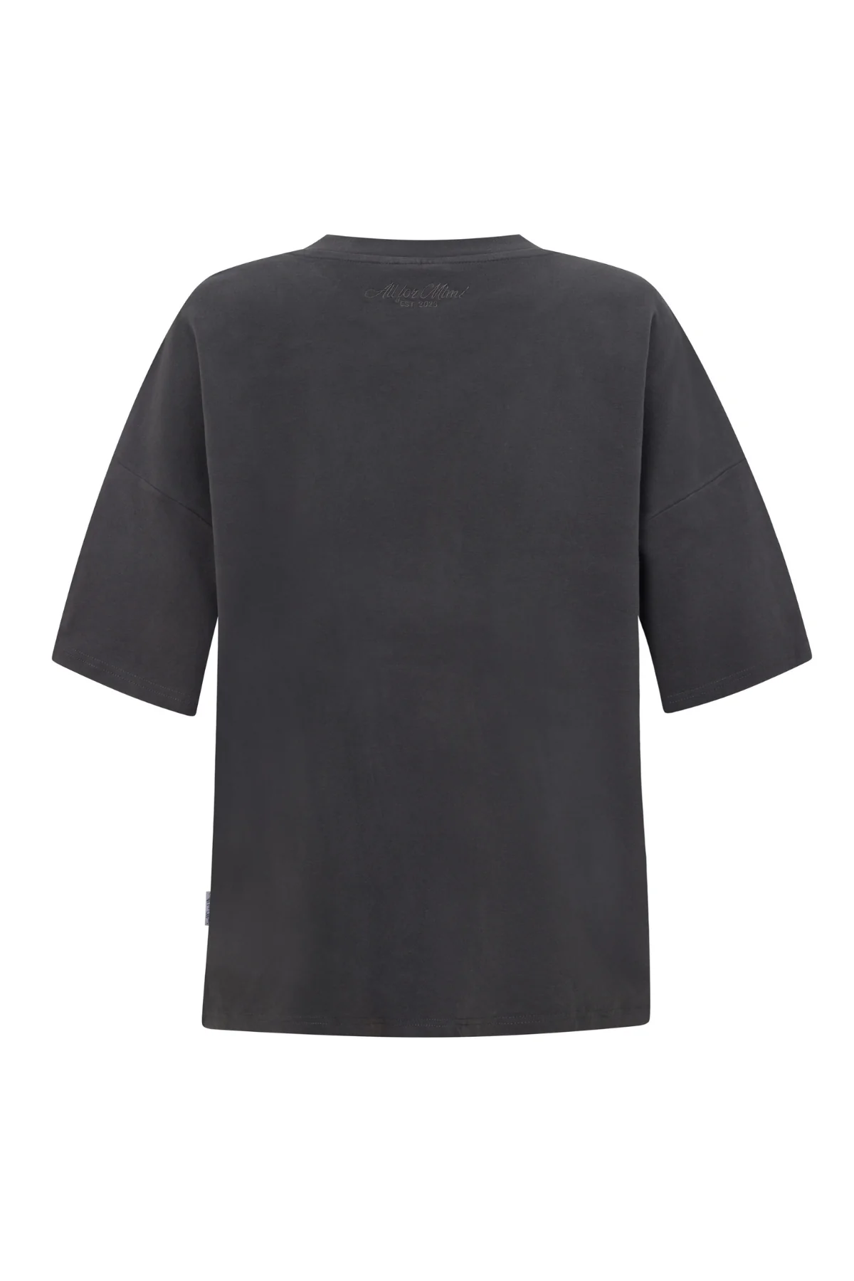Charcoal Oversized Tee - Image 11
