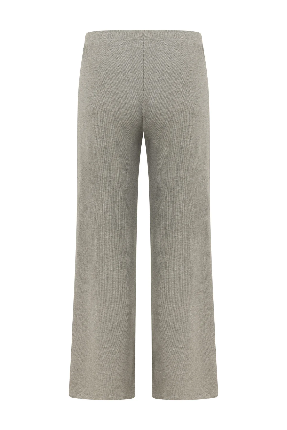 Grey Ribbed PJ Pant - Image 7