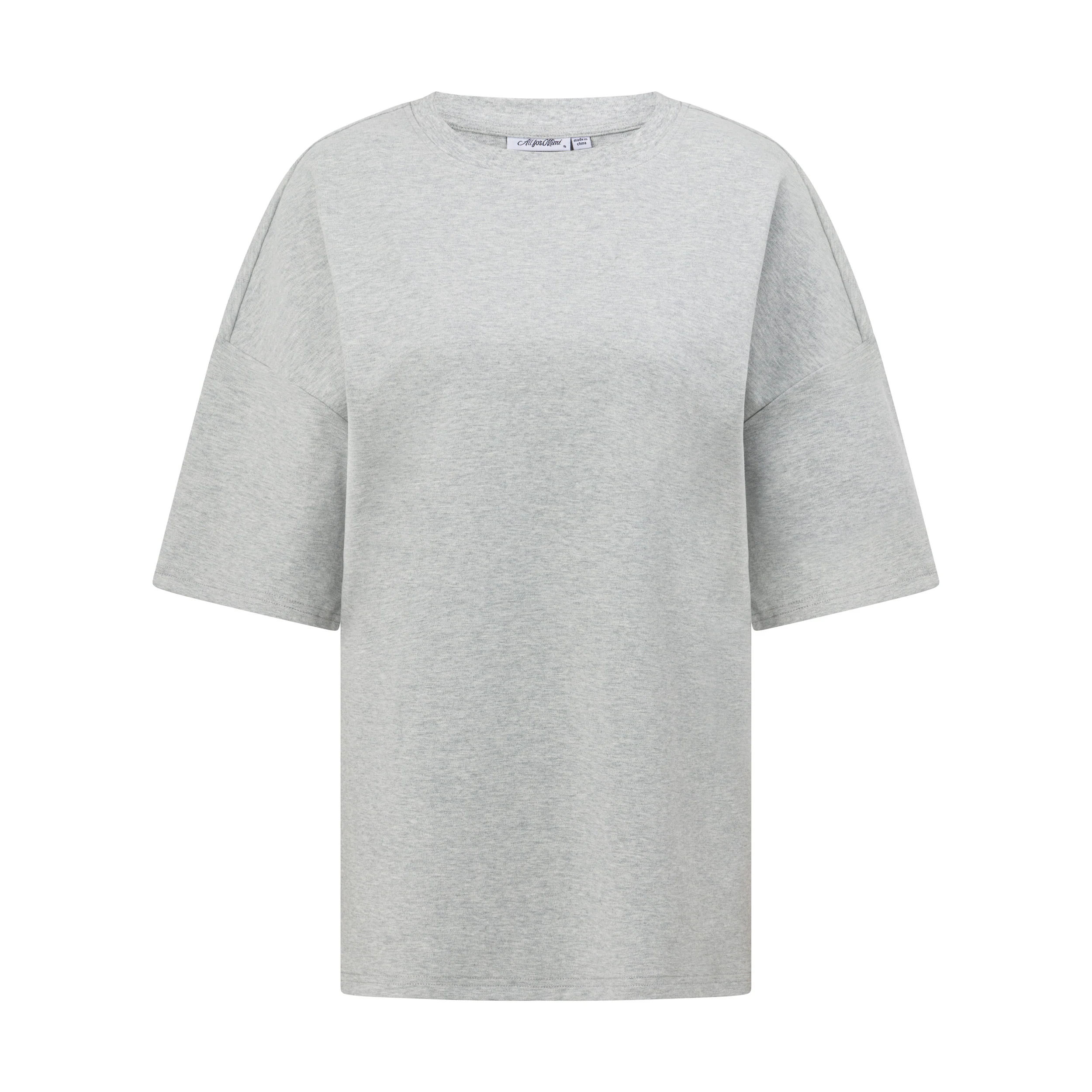 Heather Oversized Tee - Image 8