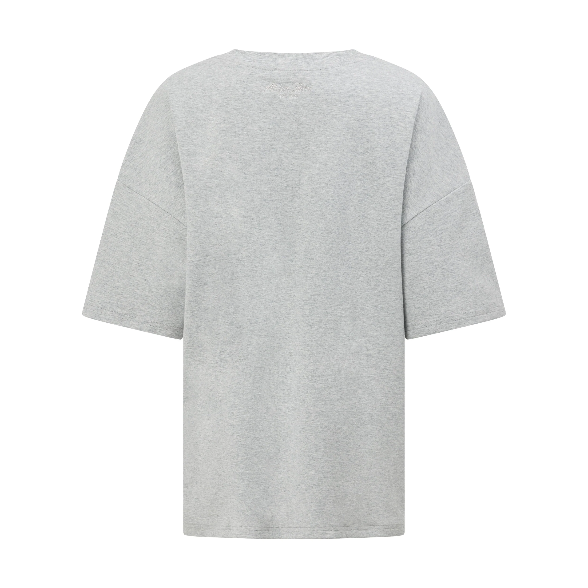 Heather Oversized Tee - Image 9
