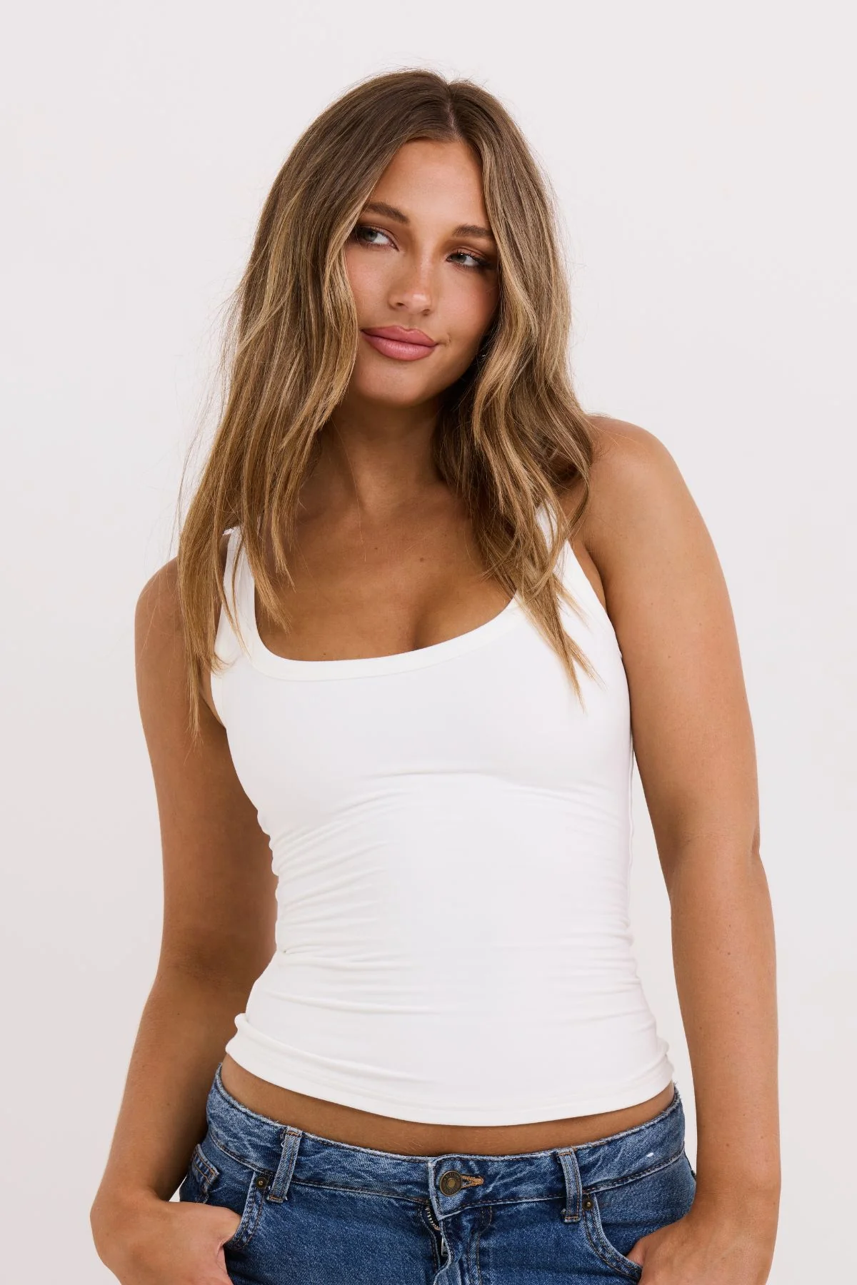 White Tank Top - Image 6