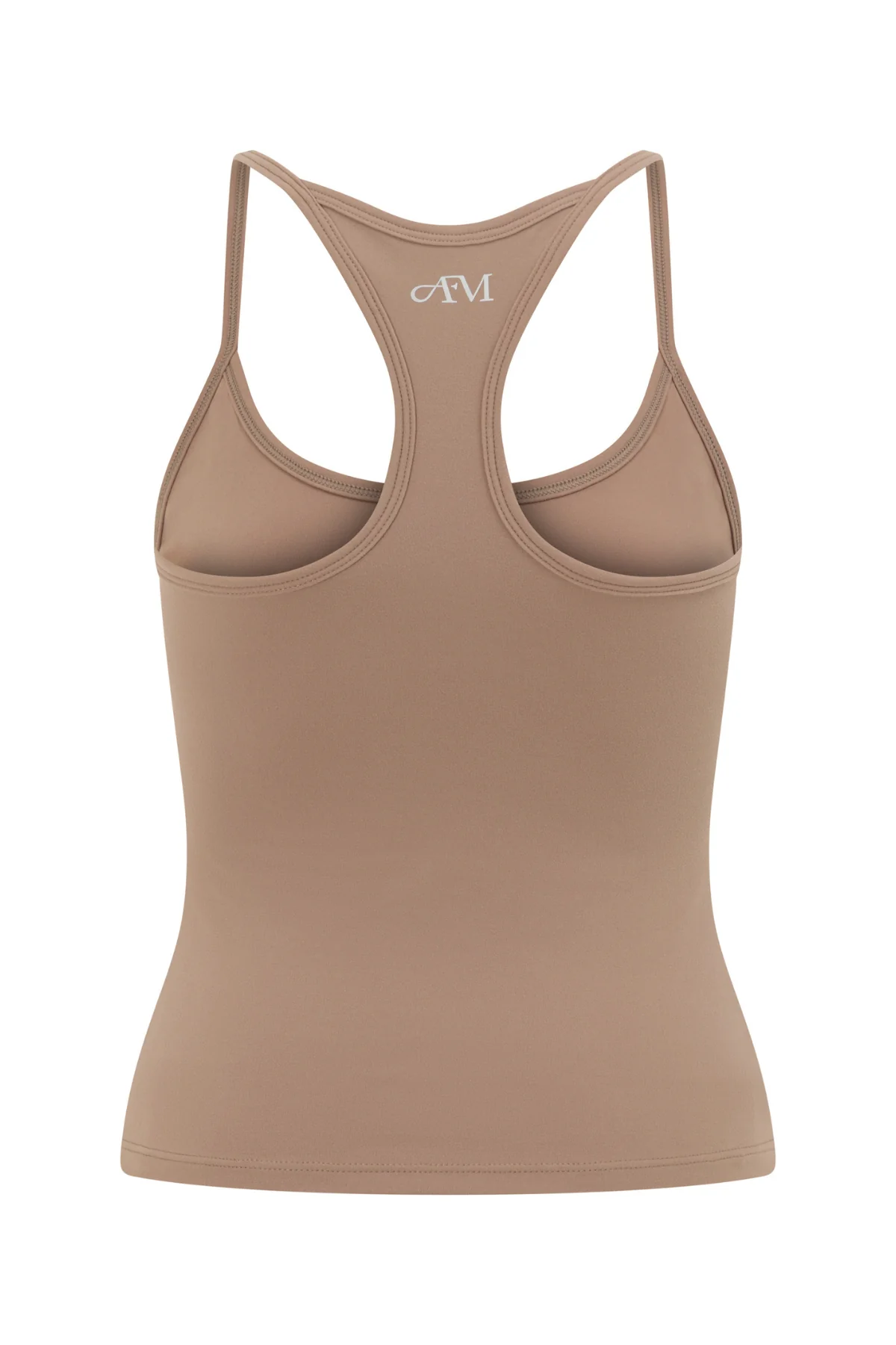 Latte Thin Strap Racerback Tank - Image 9