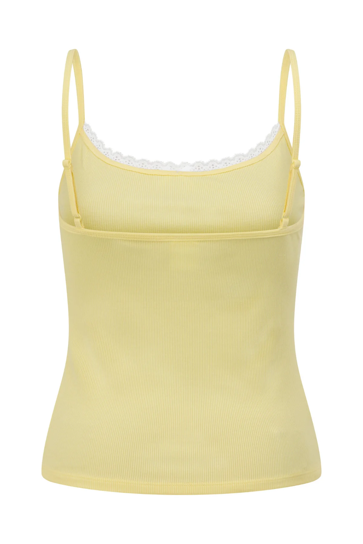 Yellow Ribbed PJ Cami - Image 9
