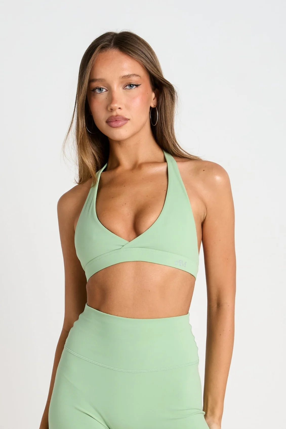 Matcha Micro Halter Crop