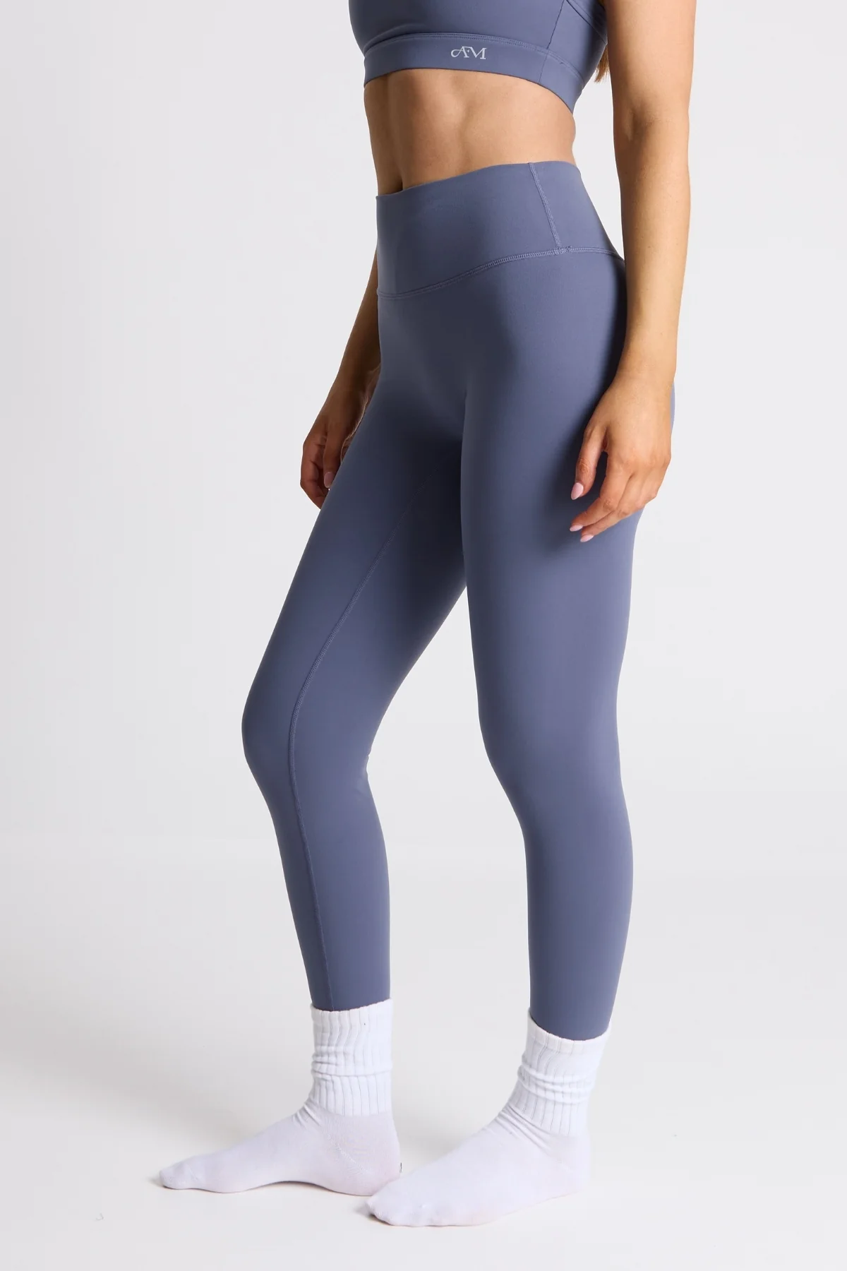 Steel Subtle Scrunch Leggings - Image 3