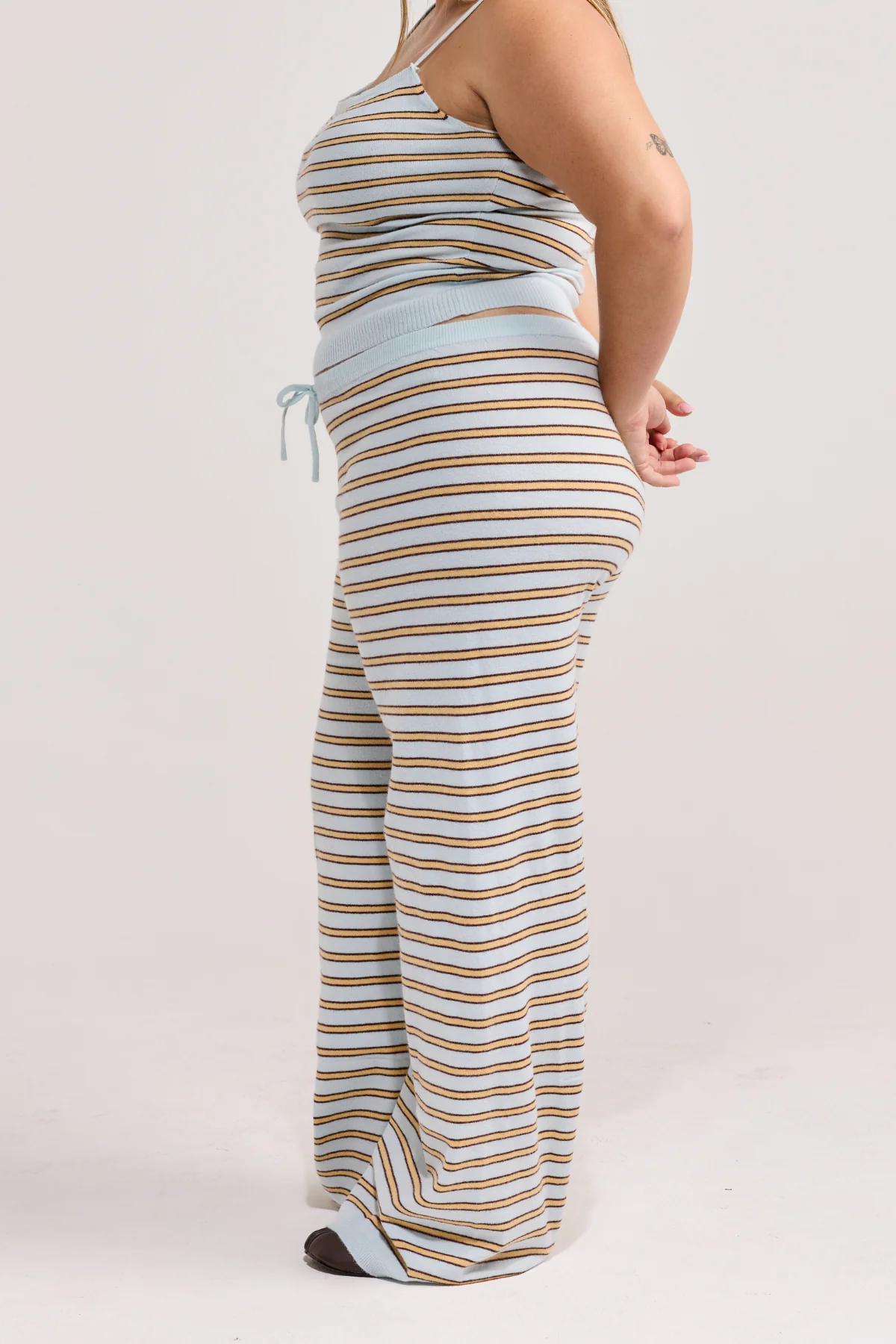 Noa Striped Knit Pant - Image 5
