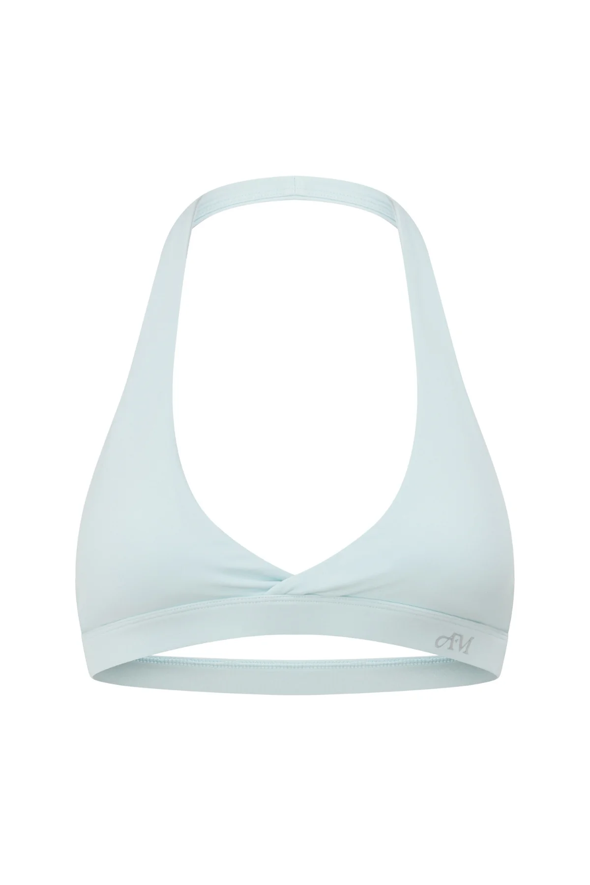 Periwinkle Micro Halter Crop - Image 8