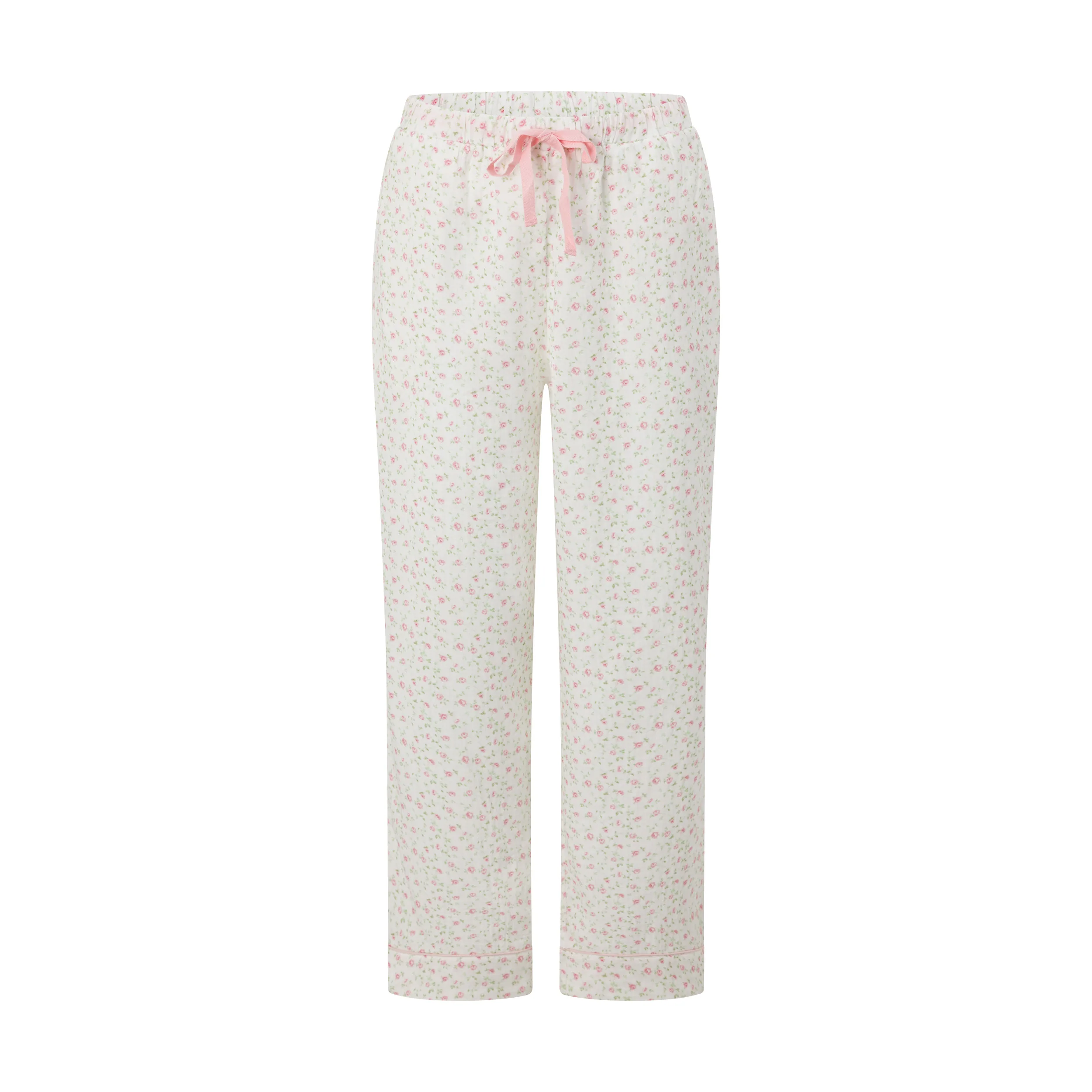 Pink Floral Long PJ Pants - Image 6