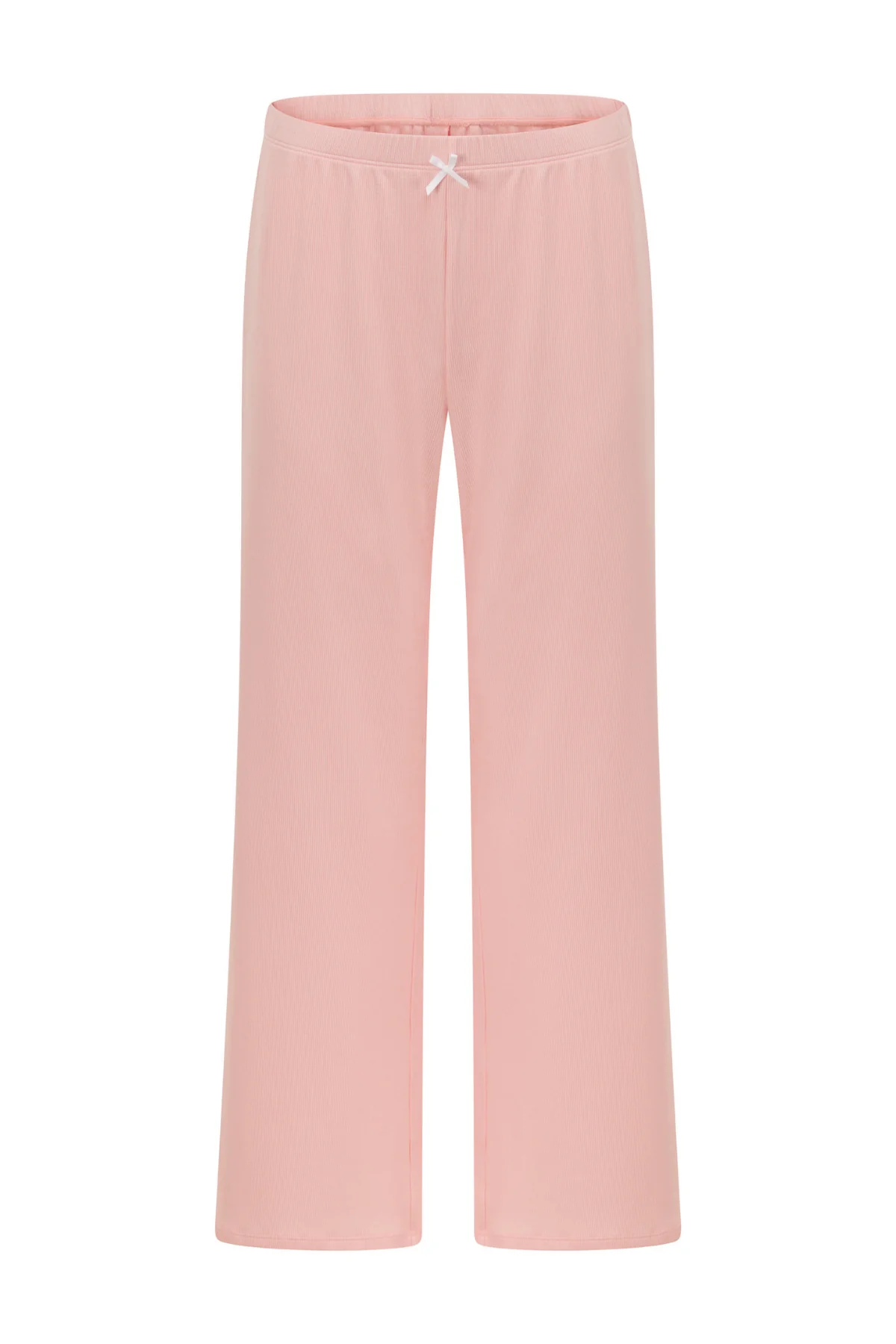 Pink Ribbed PJ Pant - Image 8