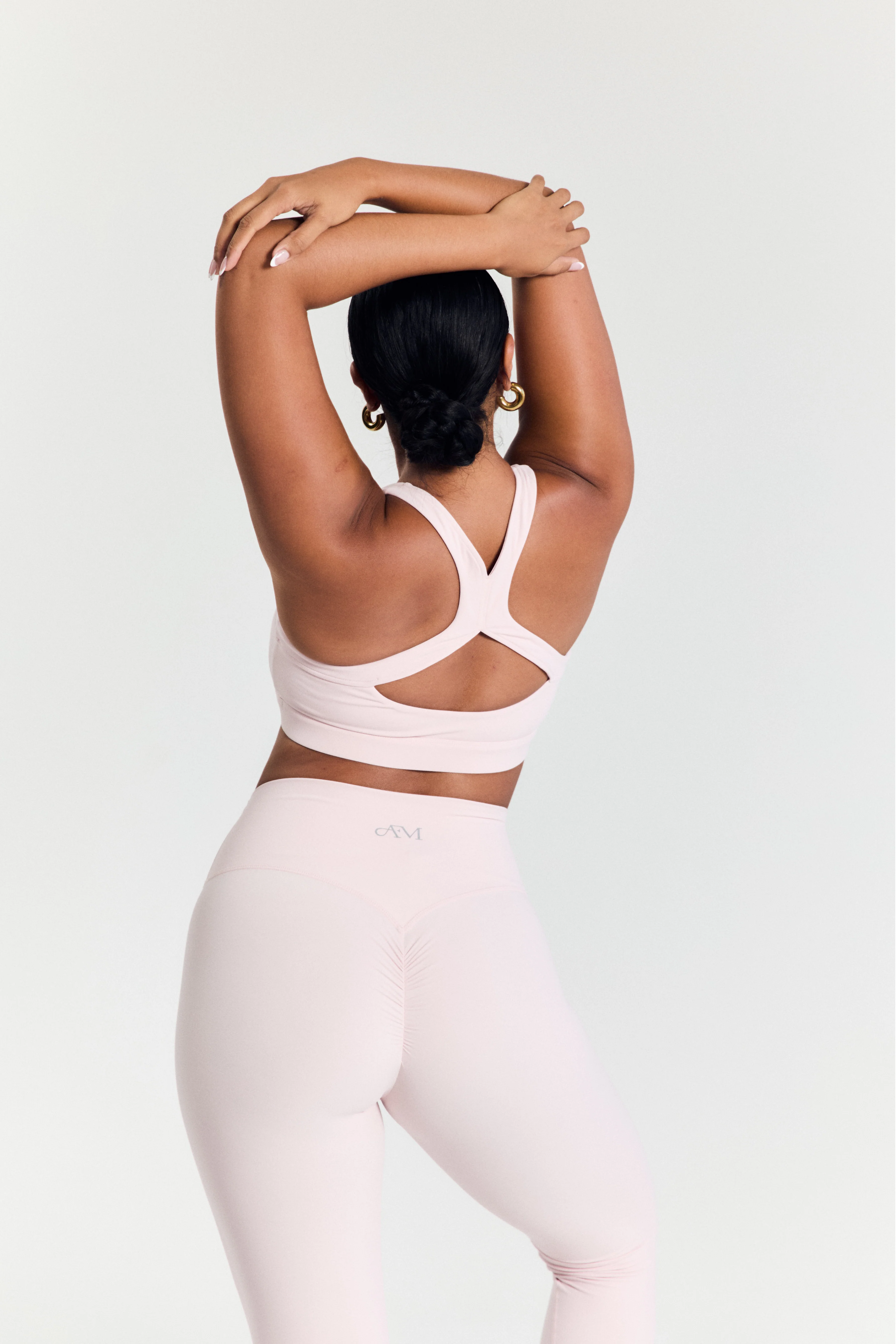 Pink X-Back Crop - Image 6