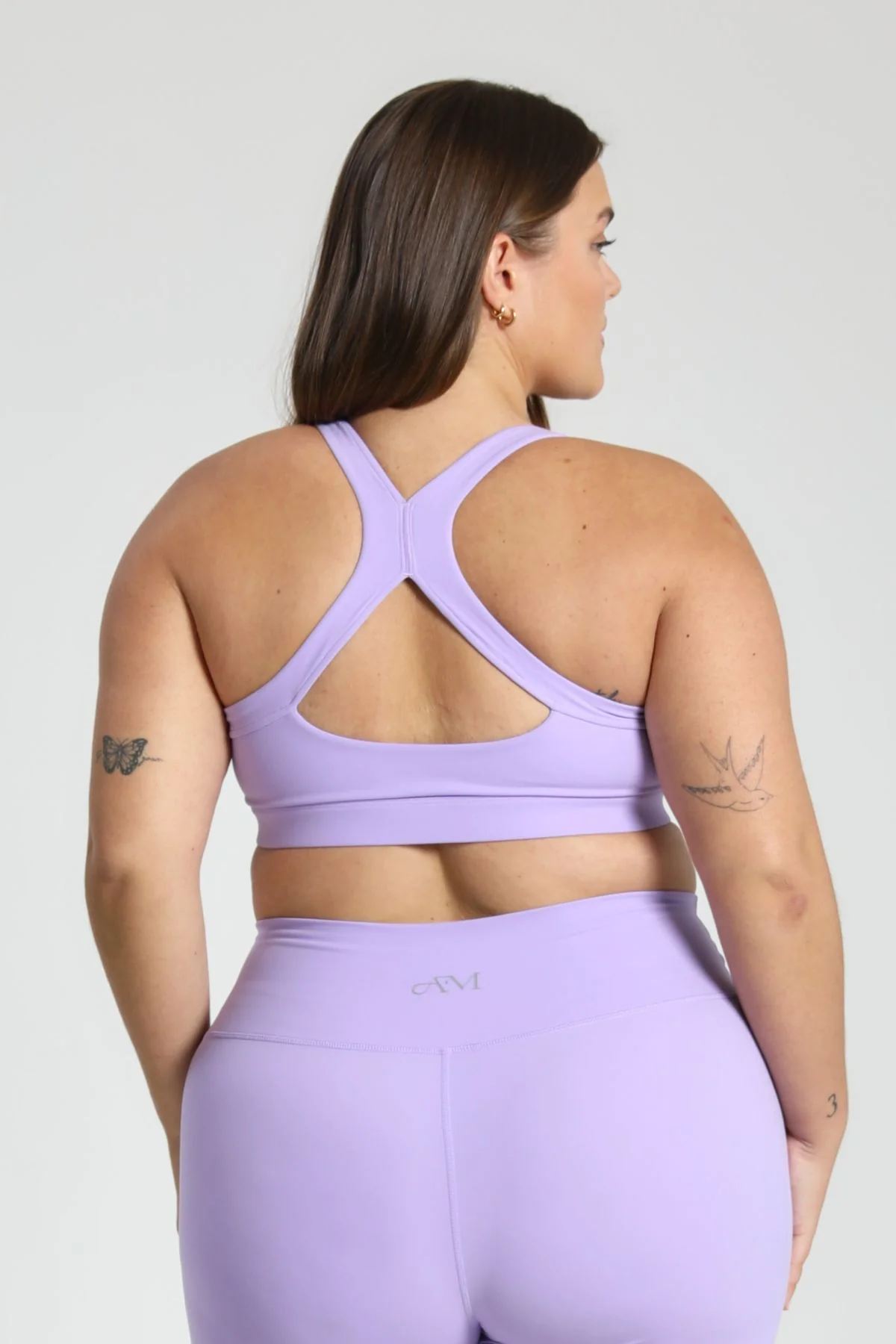 Lavender X-Back Crop - Image 4