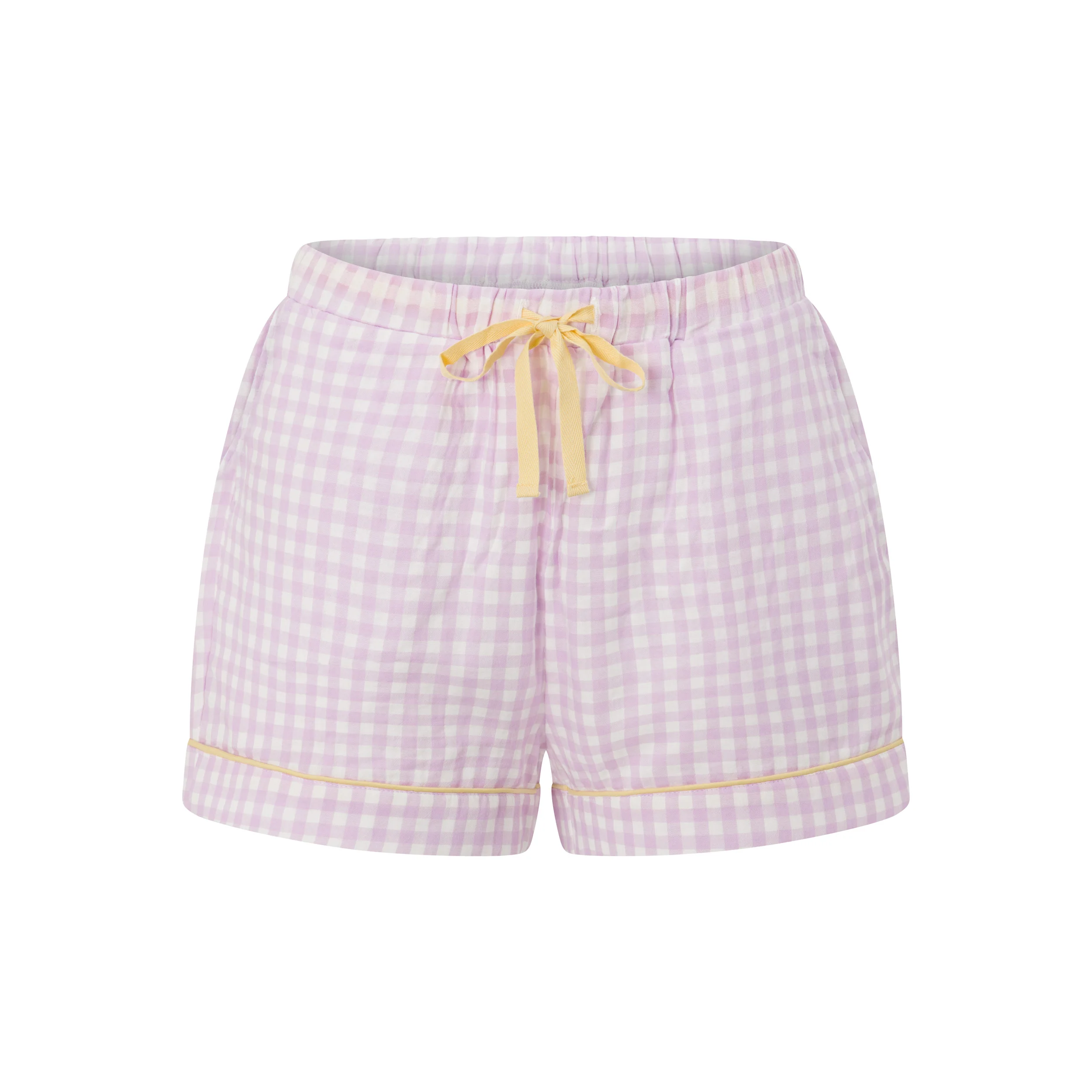 Purple Gingham PJ Shorts - Image 6