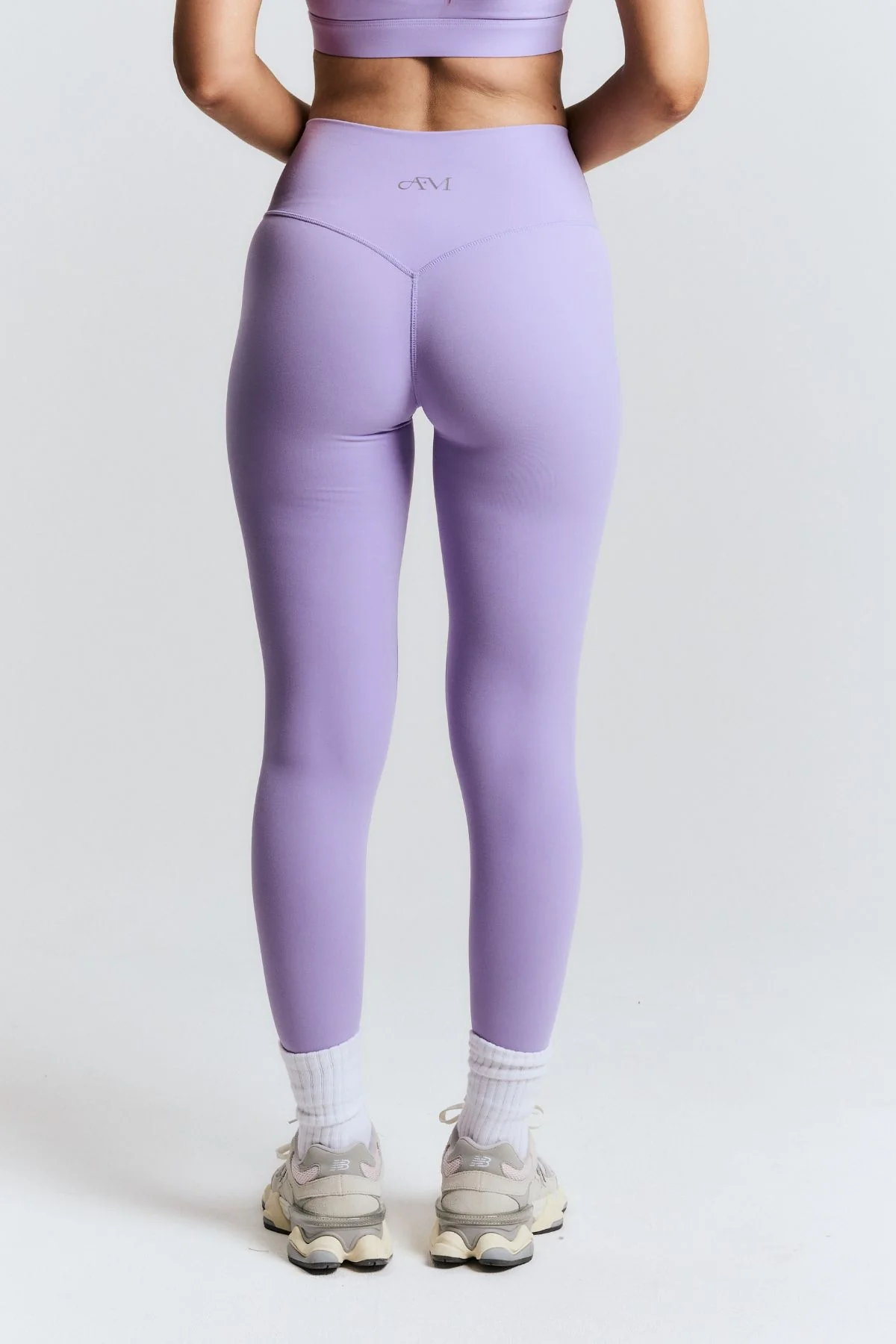 Lavender Subtle Scrunch Legging - Image 5