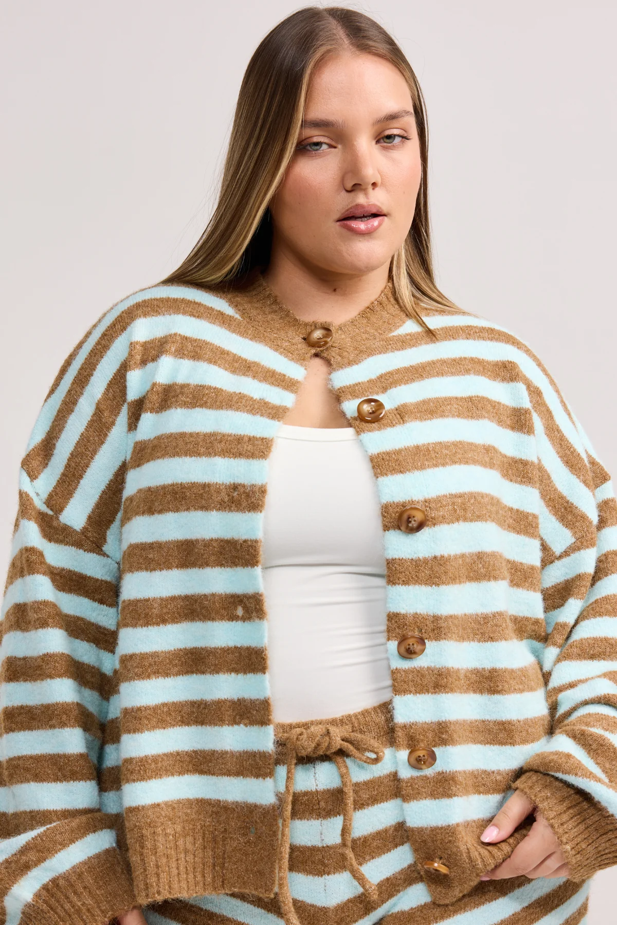 Romi Mohair Button Up Knit - Image 3