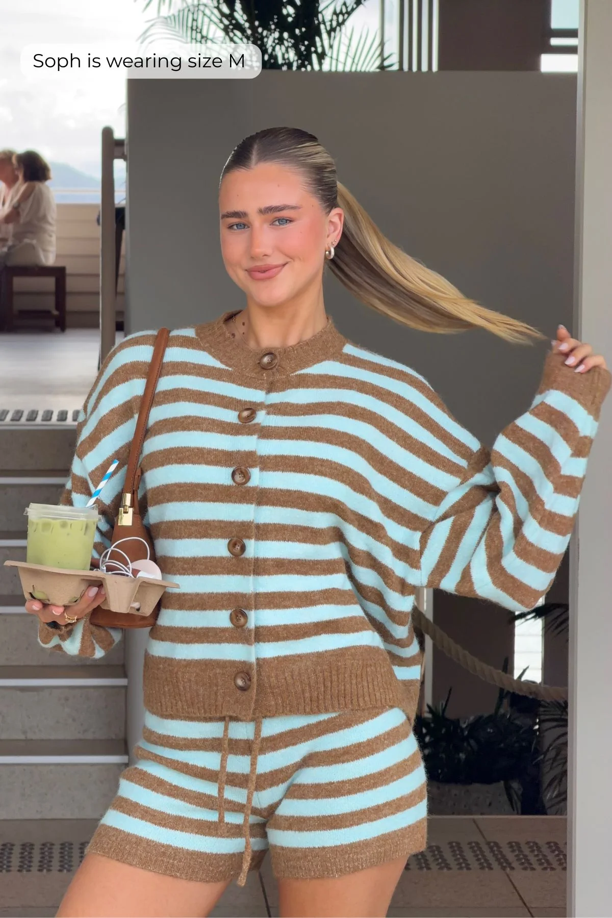 Romi Mohair Button Up Knit - Image 9